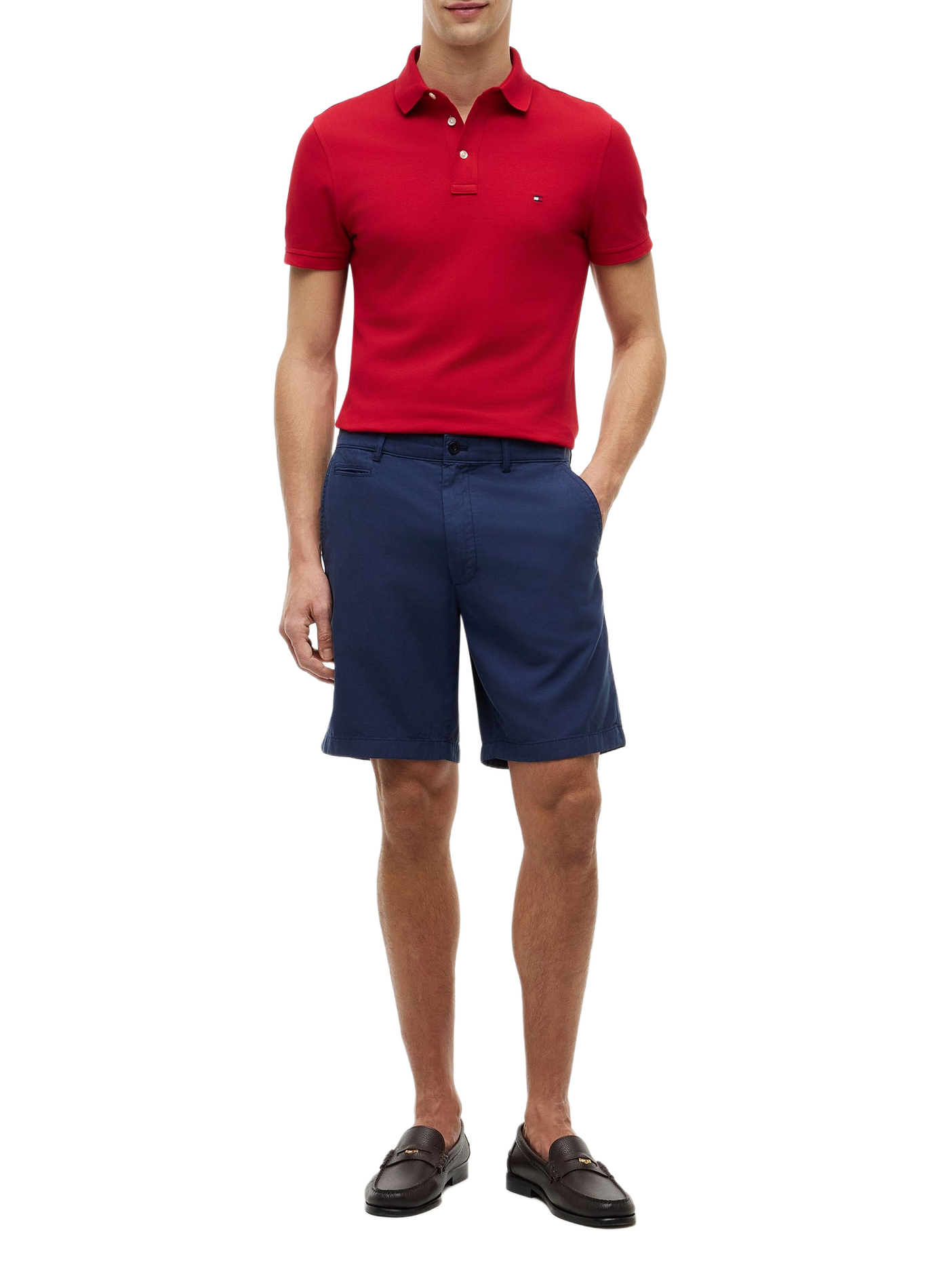 Iconic 1985 organic cotton polo shirt | Red TOMMY HILFIGER Men
