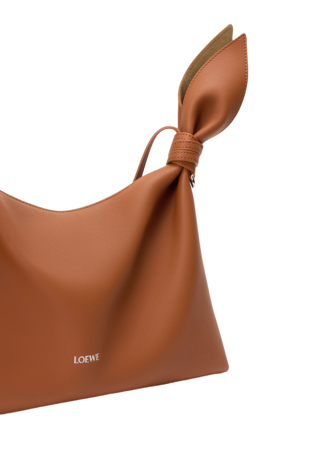 Medium Smooth Calf Leather Scarf Bag LOEWE Beige