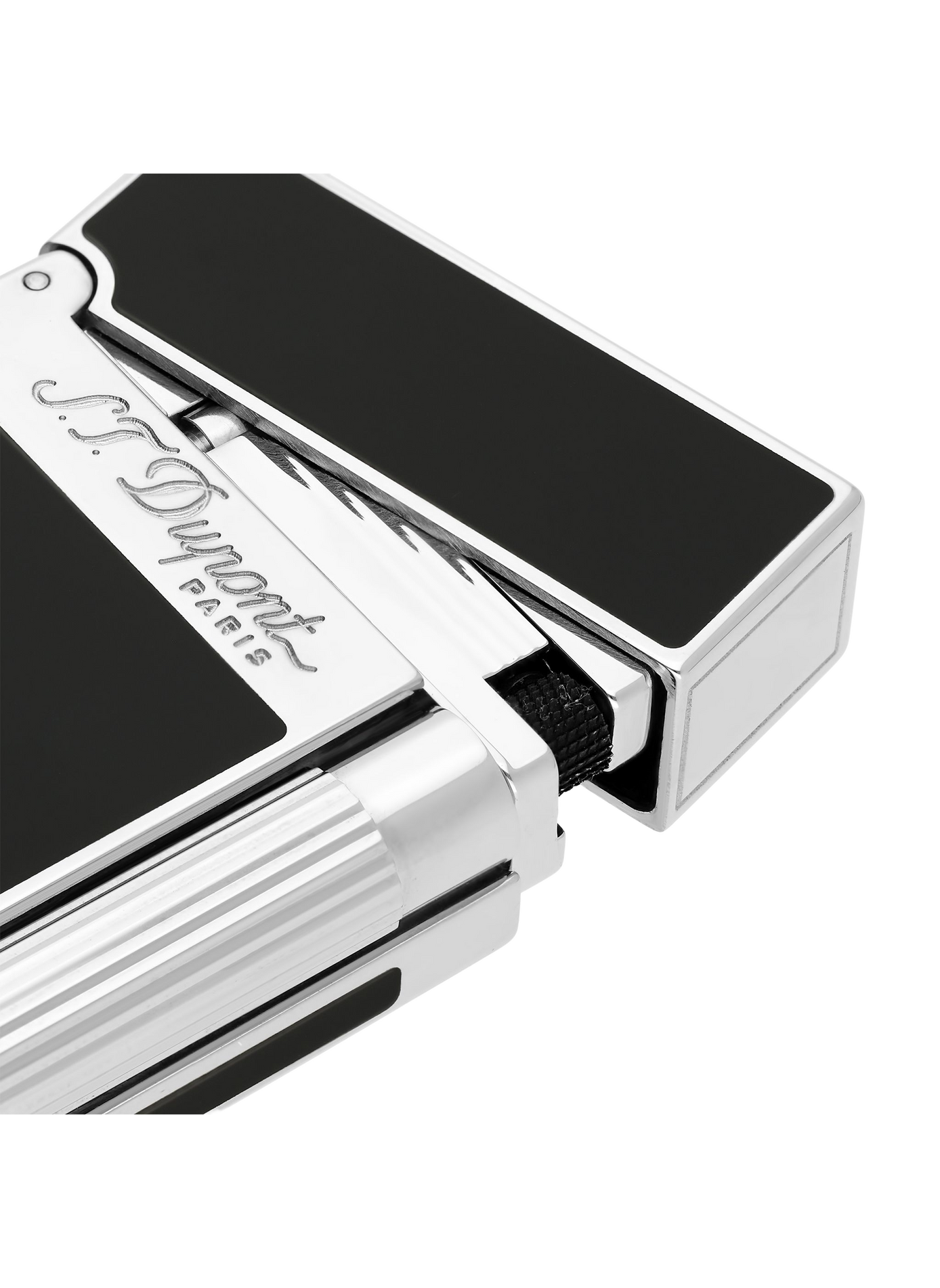 Lacquered Lighter Line 2 S.T. DUPONT Silver