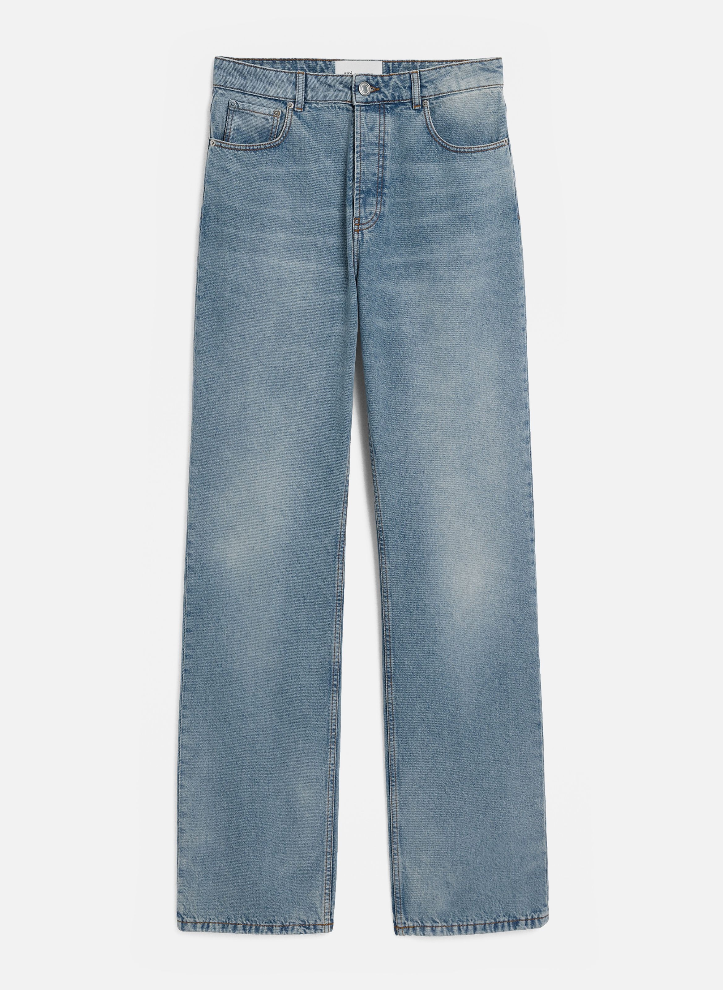 Jean coupe large AMI PARIS Bleu