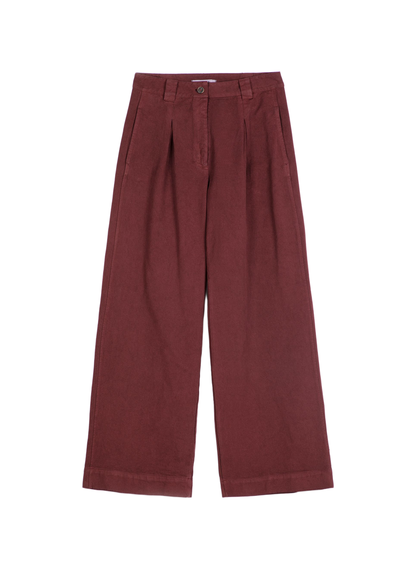 Pantalon ample taille haute uni BOBO CHOSES Brown
