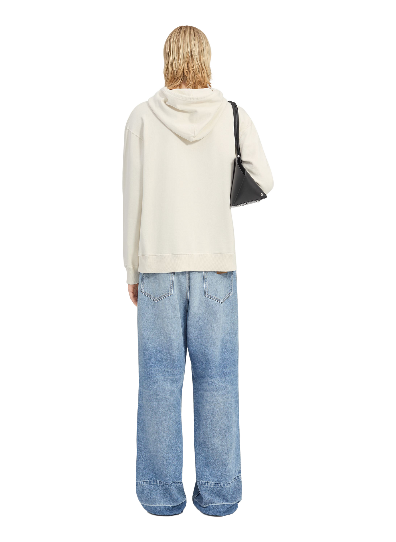 Hoodie à capuche uni MAISON MARGIELA Beige