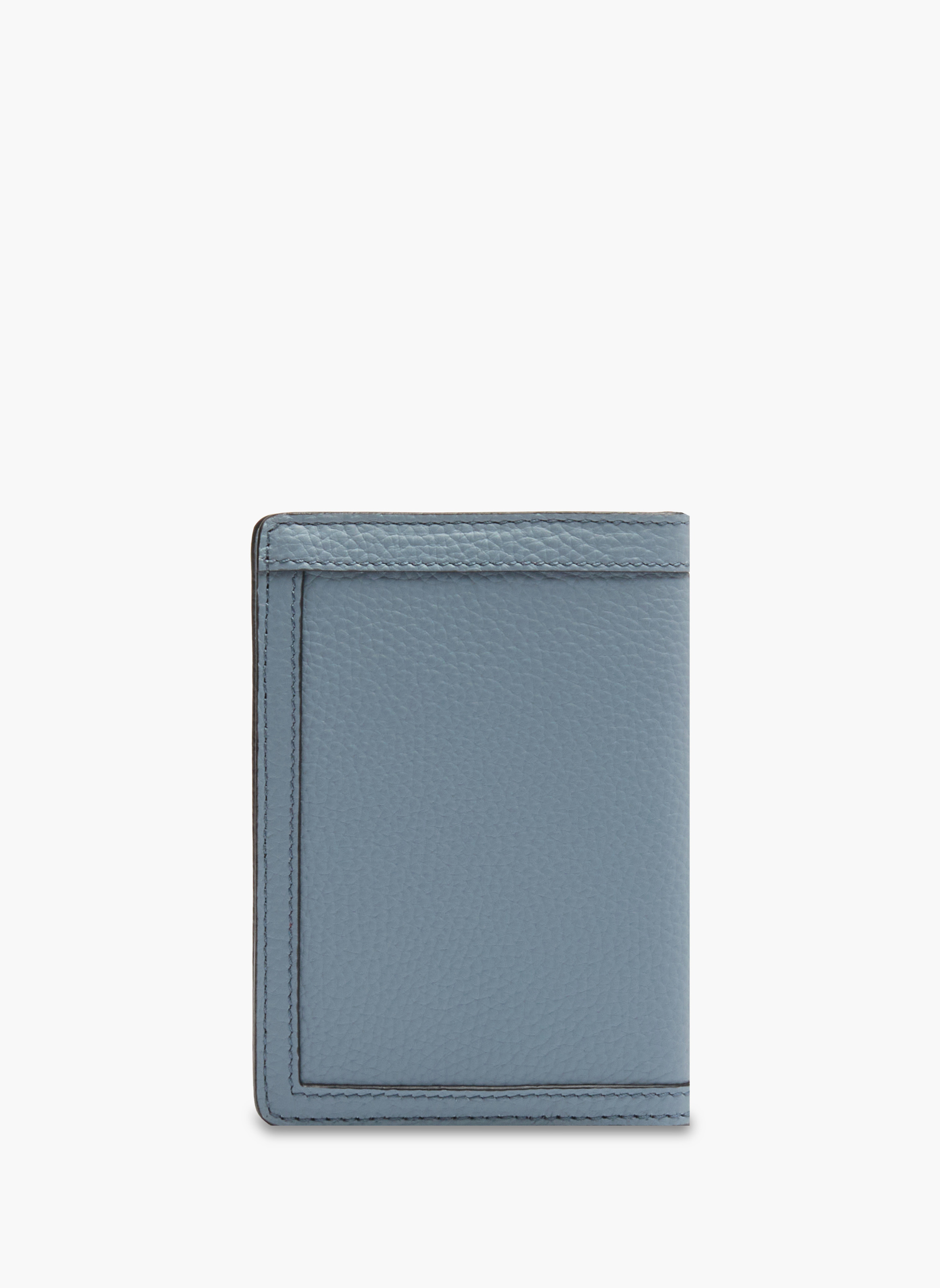Porte-passeport charlie de lancel en cuir LANCEL Bleu