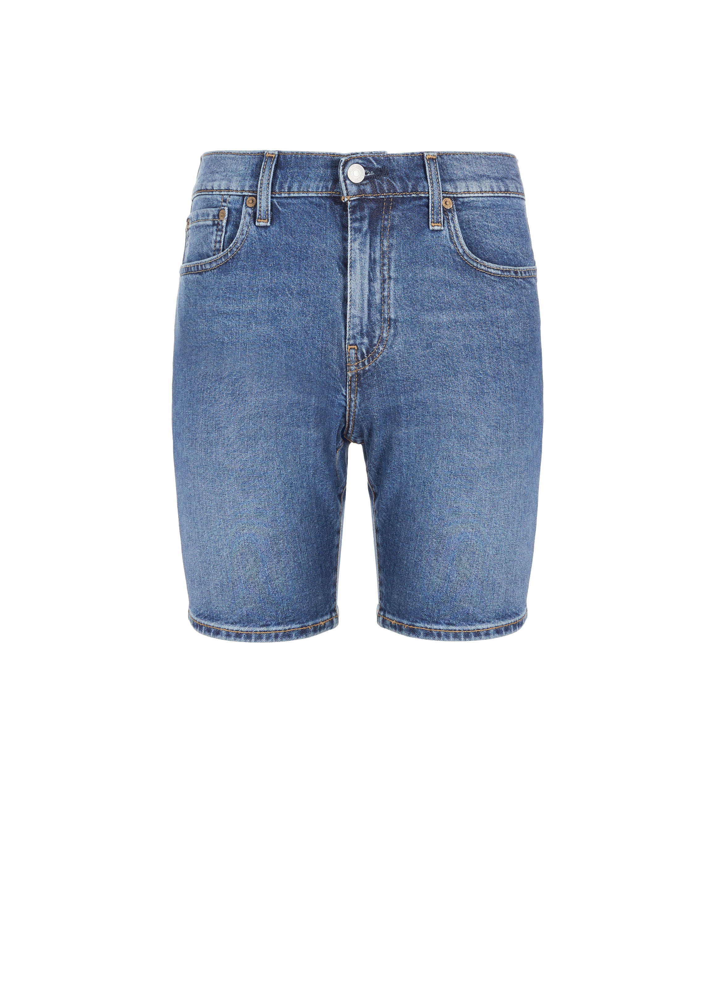 Short 412 Slim en coton denim
