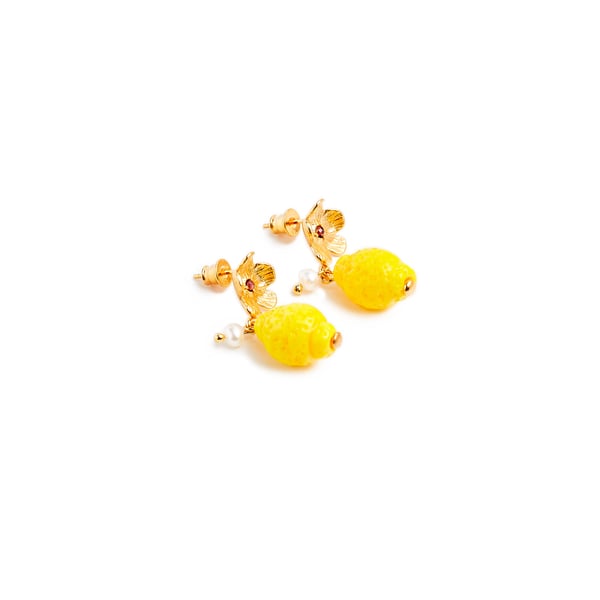 Boucles d'oreille Lemon