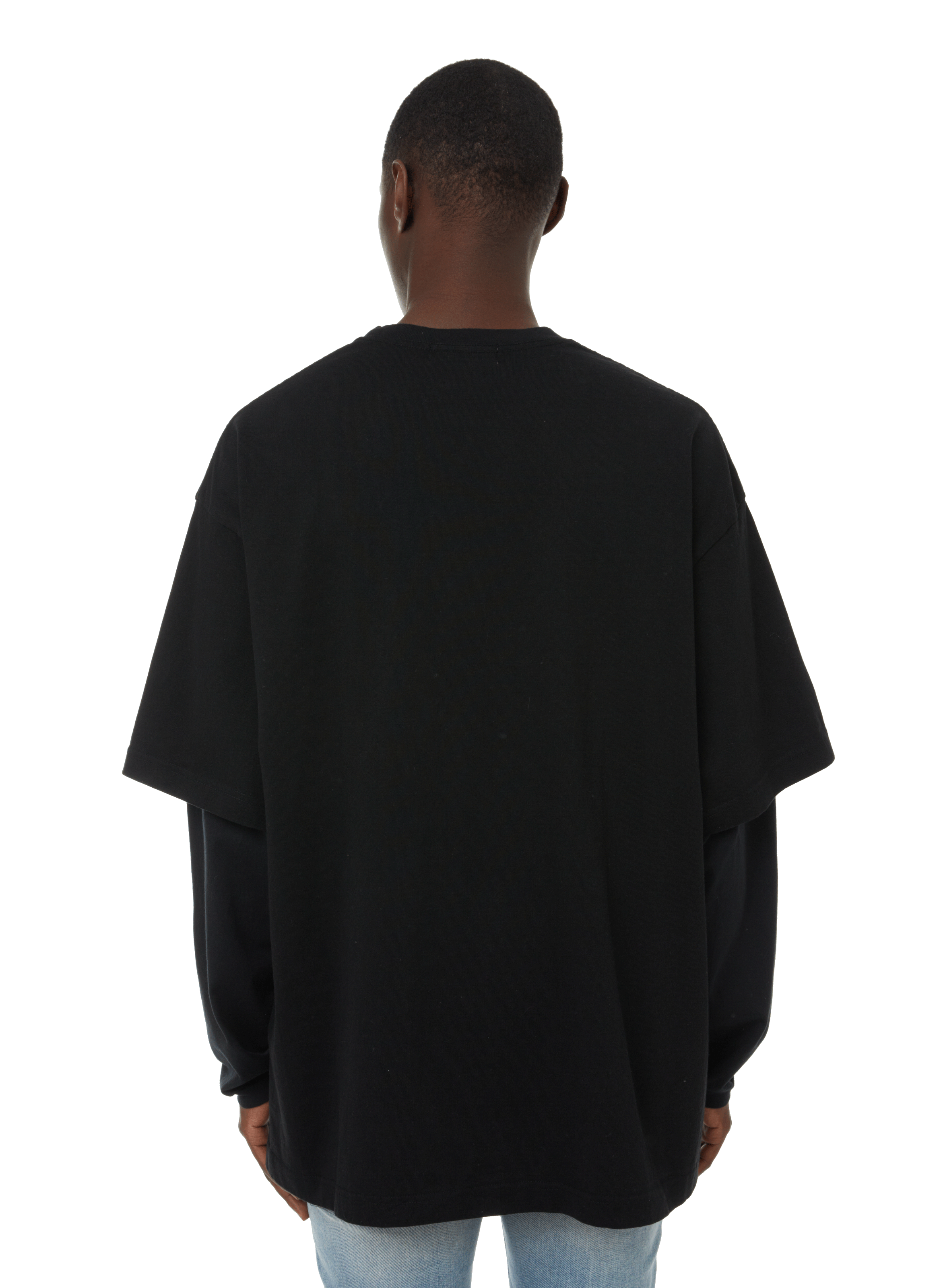 Langarmshirt aus Baumwolle AMBUSH Schwarz