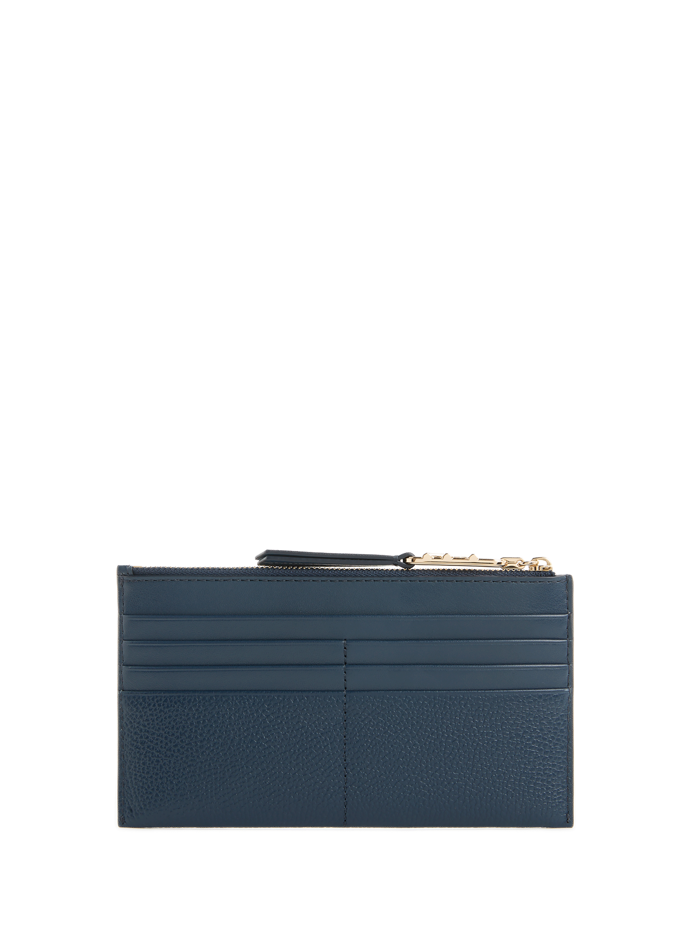 Portefeuille en cuir grainé