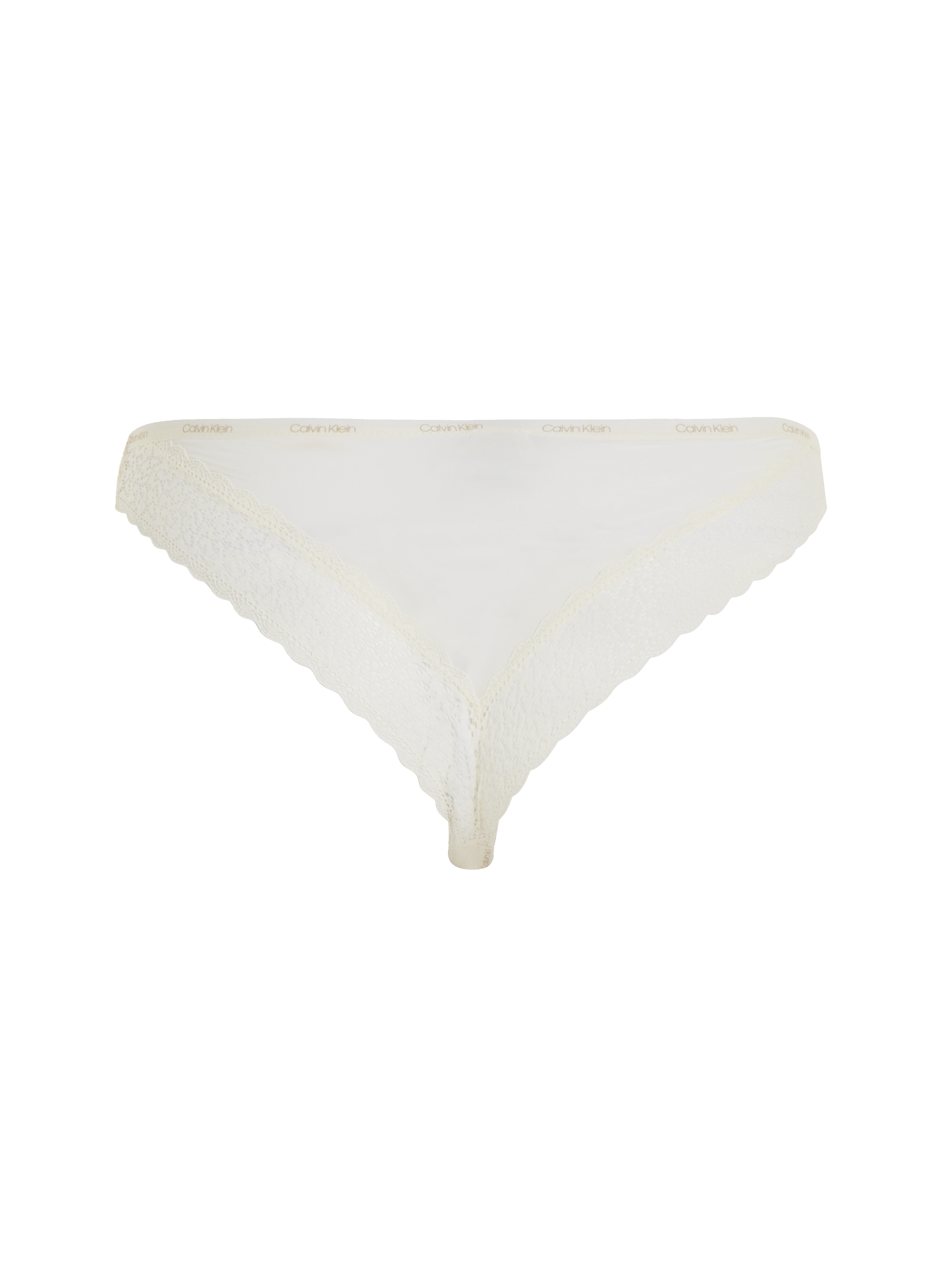 Plain thong  CALVIN KLEIN Beige