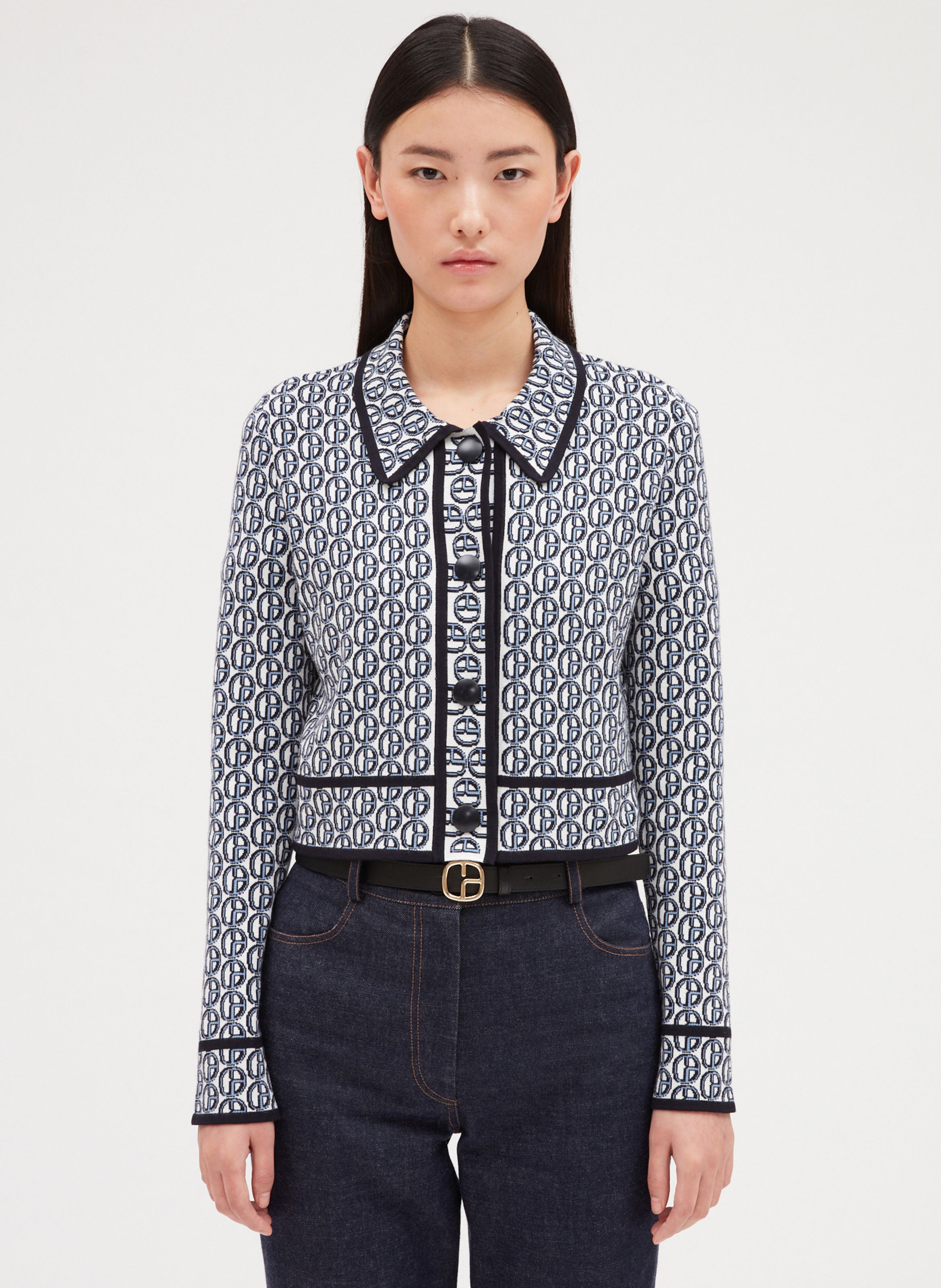 BLOUSON DROIT BROD CLAUDIE PIERLOT pour FEMME Printemps