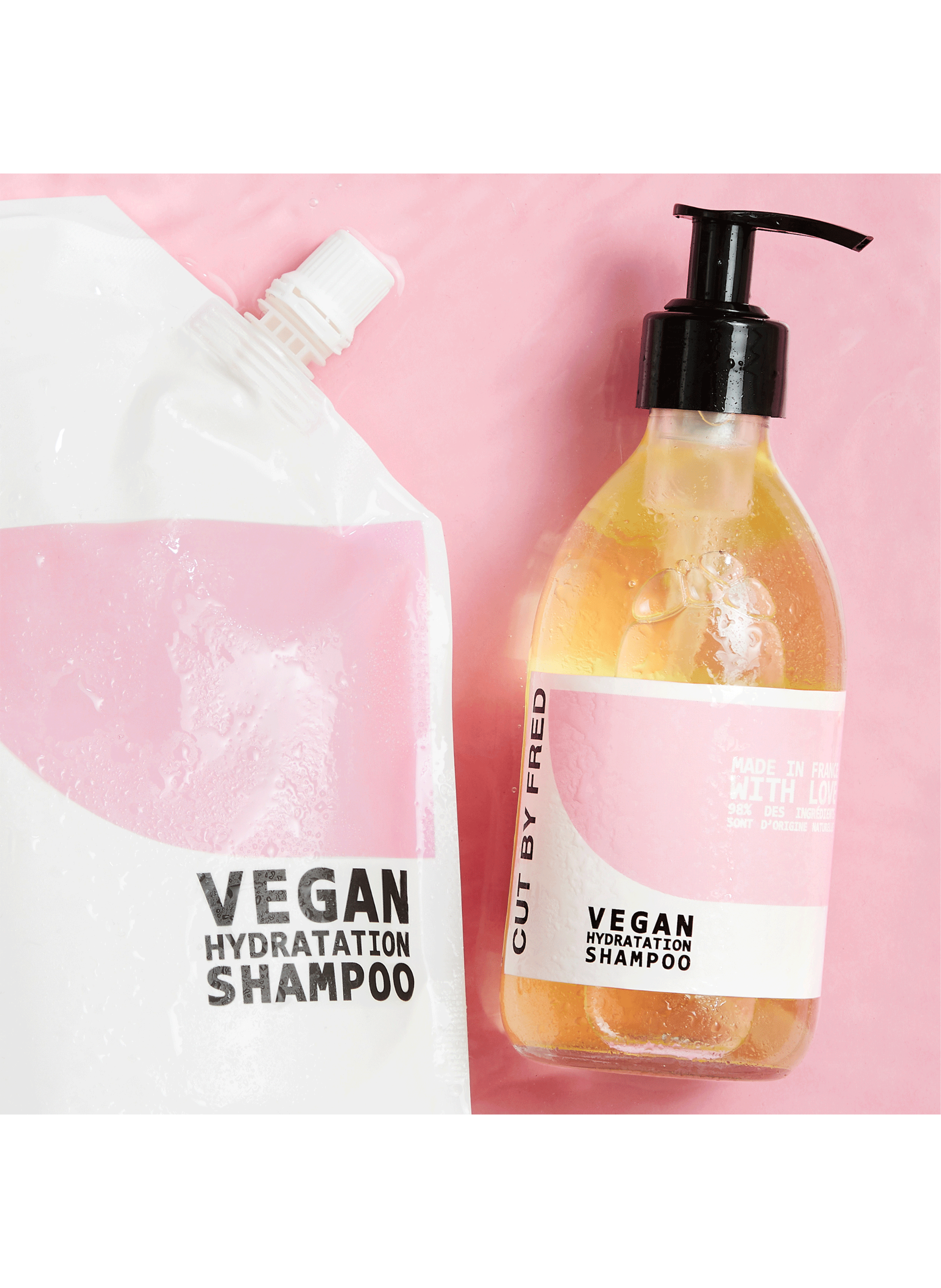 Universal gentle shampoo CUT BY FRED No color