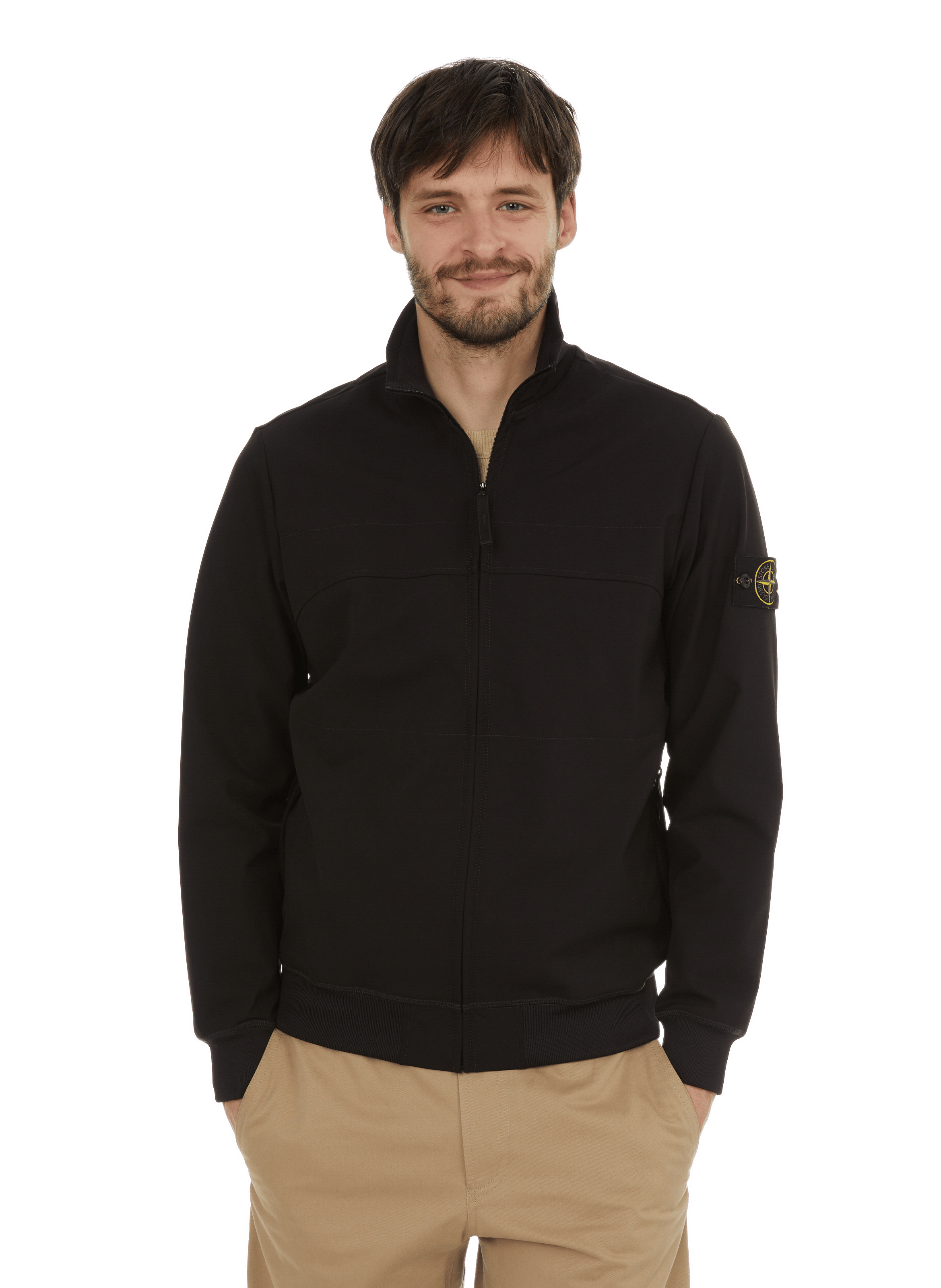 Stone Island Maille Col Roulé Bleu Marine Laine ref.703200 - Joli Closet