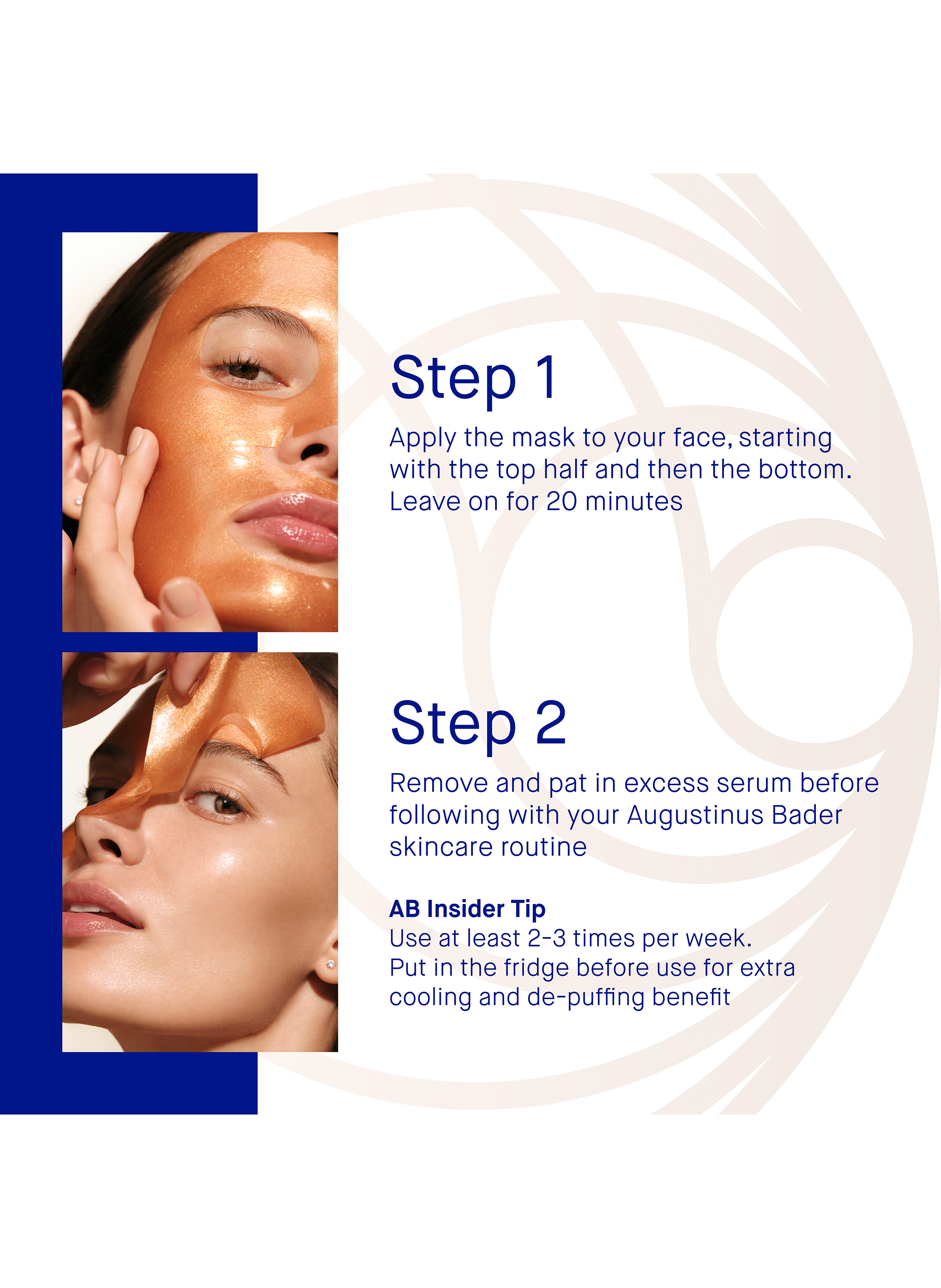 The Hydrogel Face Mask Single AUGUSTINUS BADER No color