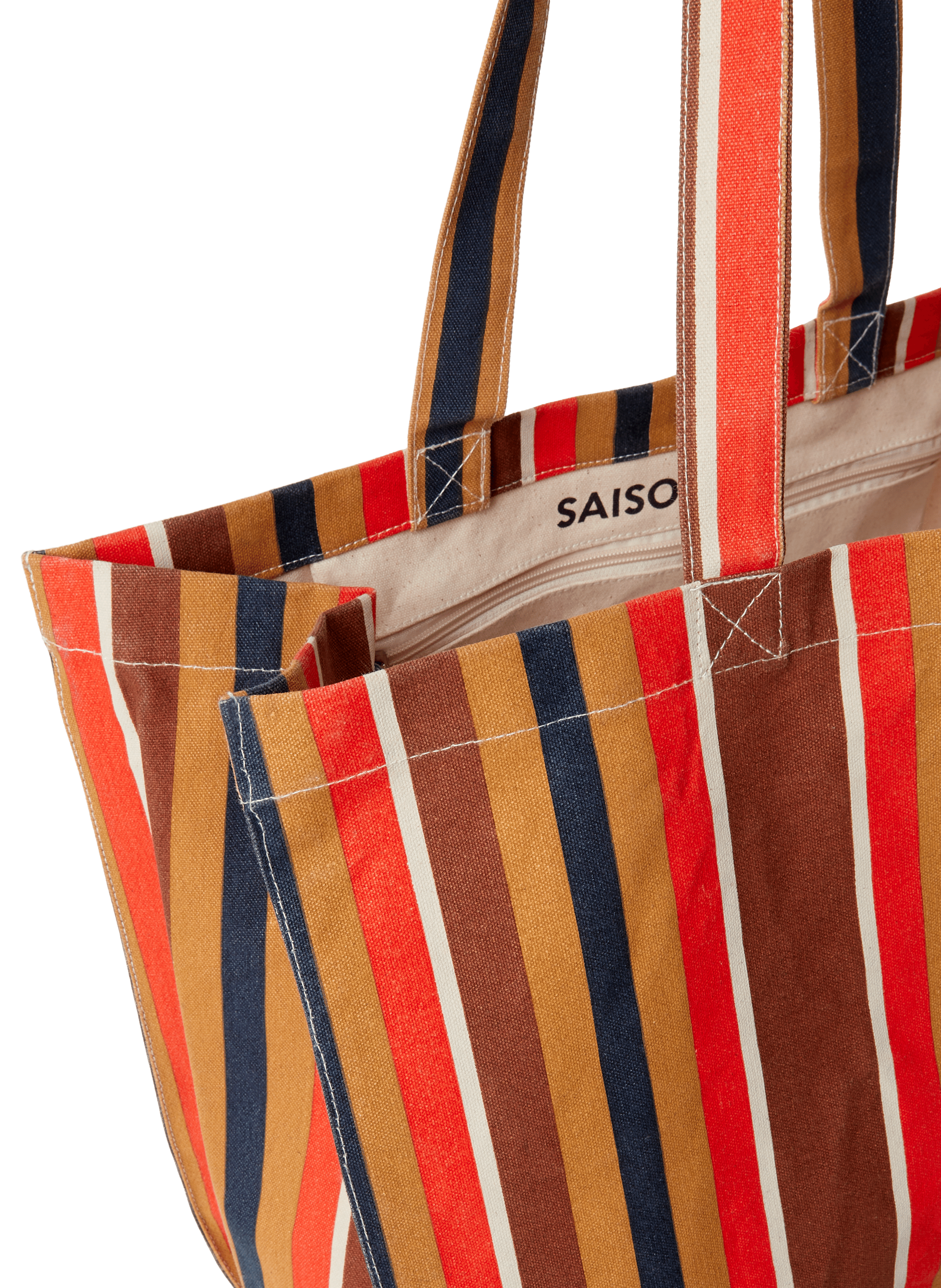 Sac cabas en coton SAISON 1865 Multicolore