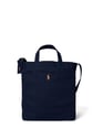 Sac fourre-tout en coton | Bleu by POLO RALPH LAUREN POLO RALPH LAUREN Sac fourre-tout en coton | Bleu