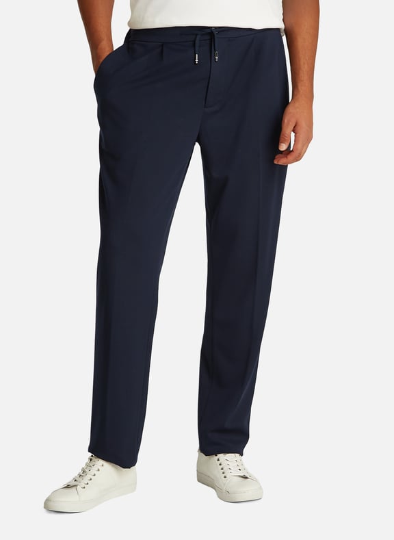 Pantalon coupe jogging Bleu by TOMMY HILFIGER TOMMY HILFIGER Pantalon coupe jogging Bleu