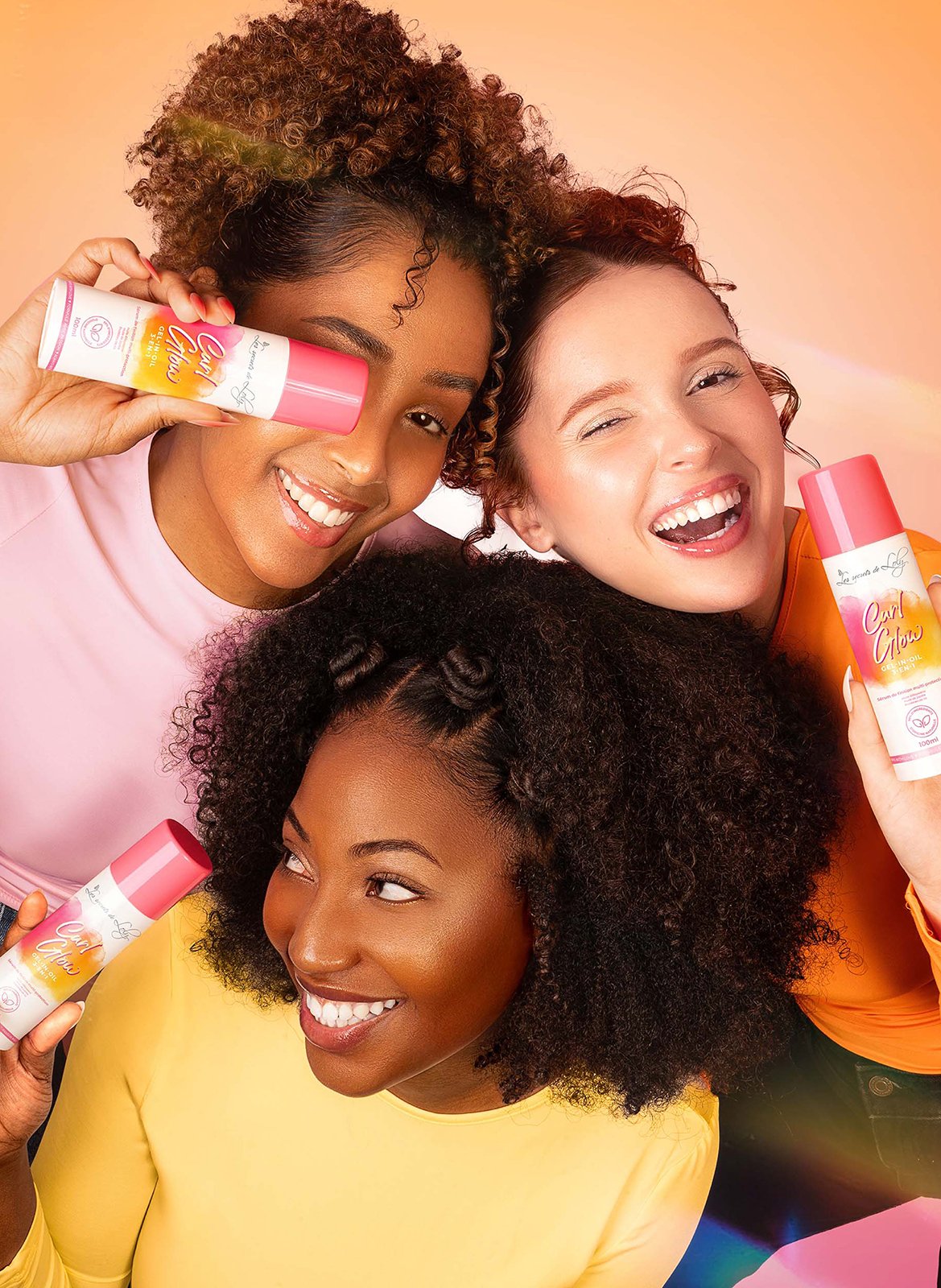 Curl Glow multi-protection finishing serum LES SECRETS DE LOLY No color