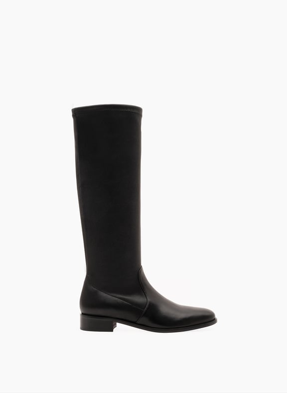 Bottes rivas en nappa stretch Noir by PARALLELE PARALLELE Bottes rivas en nappa stretch Noir