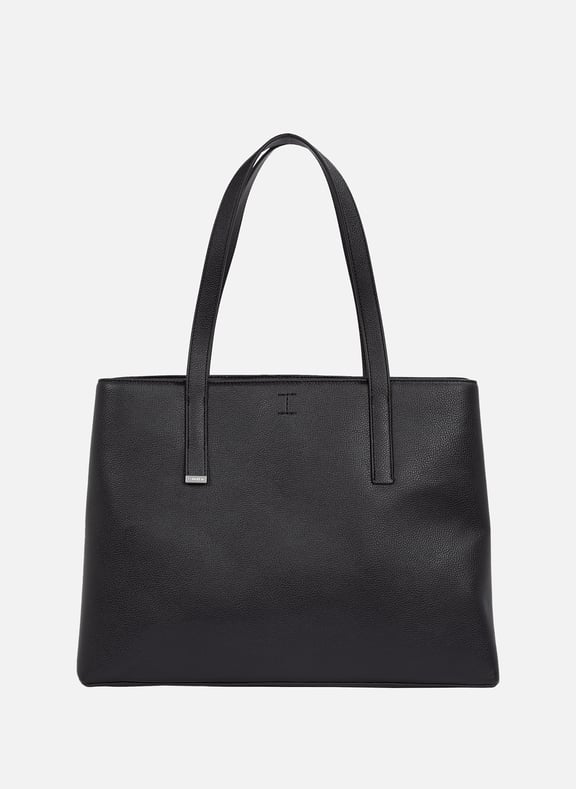 Sac à main texturé Noir by CALVIN KLEIN CALVIN KLEIN Sac à main texturé Noir