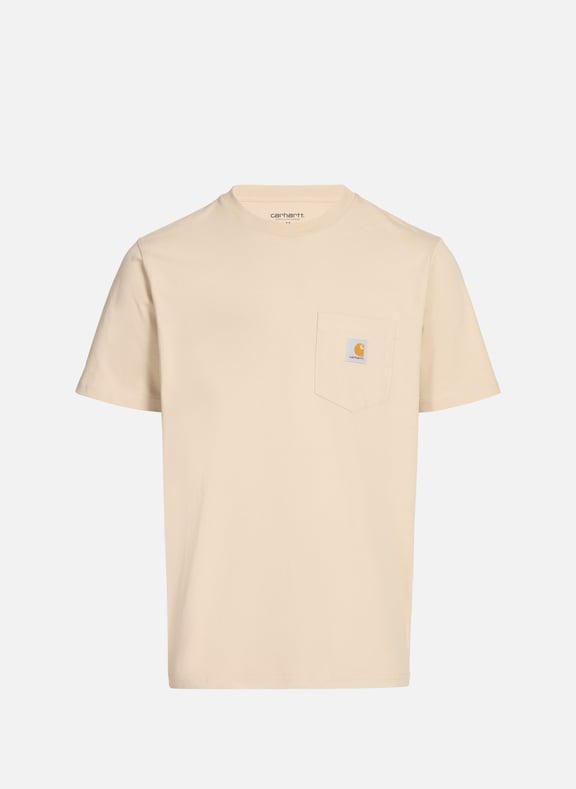 T-shirt en coton Beige by CARHARTT WIP CARHARTT WIP T-shirt en coton Beige