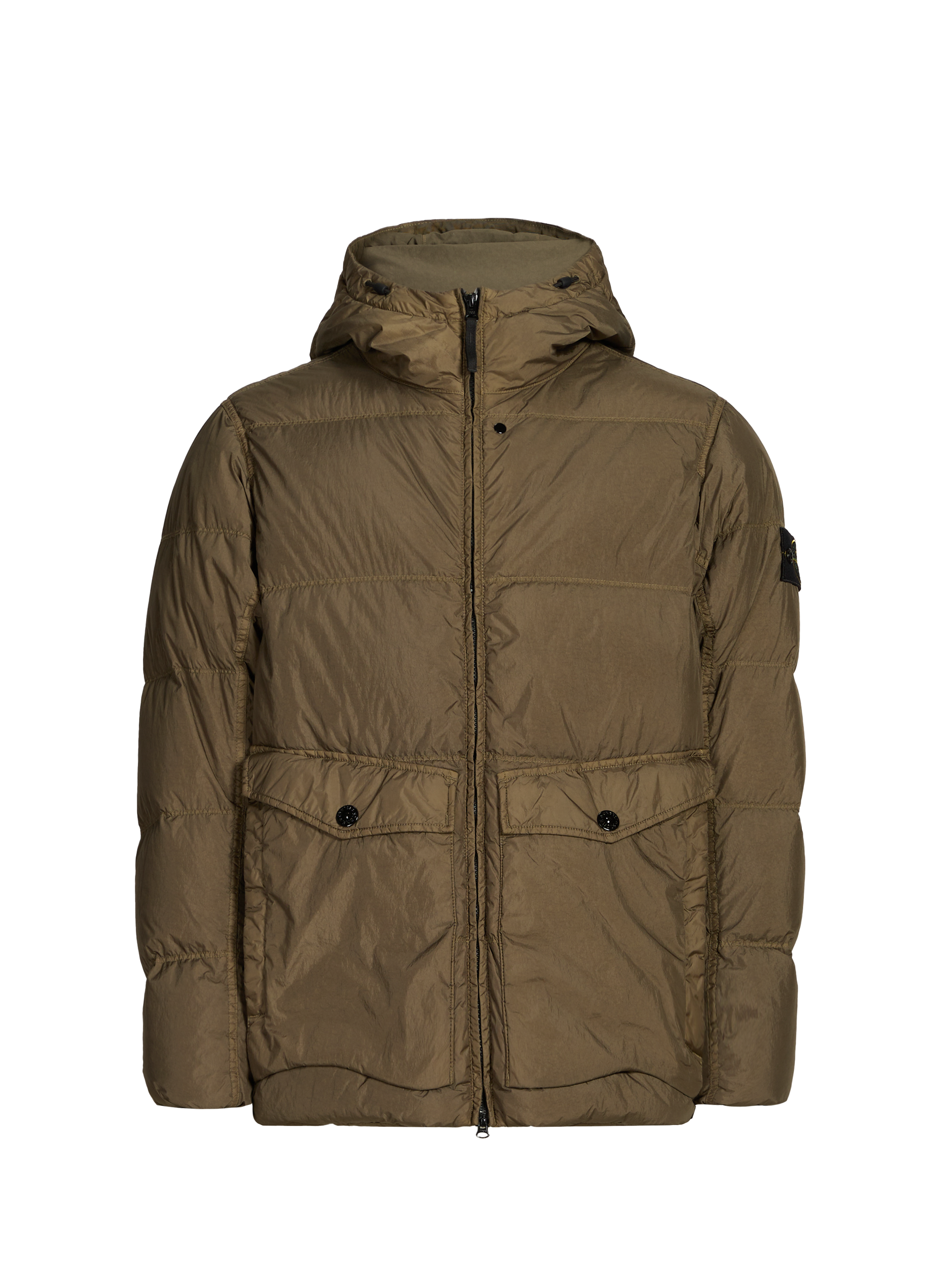 Down jacket  STONE ISLAND Green