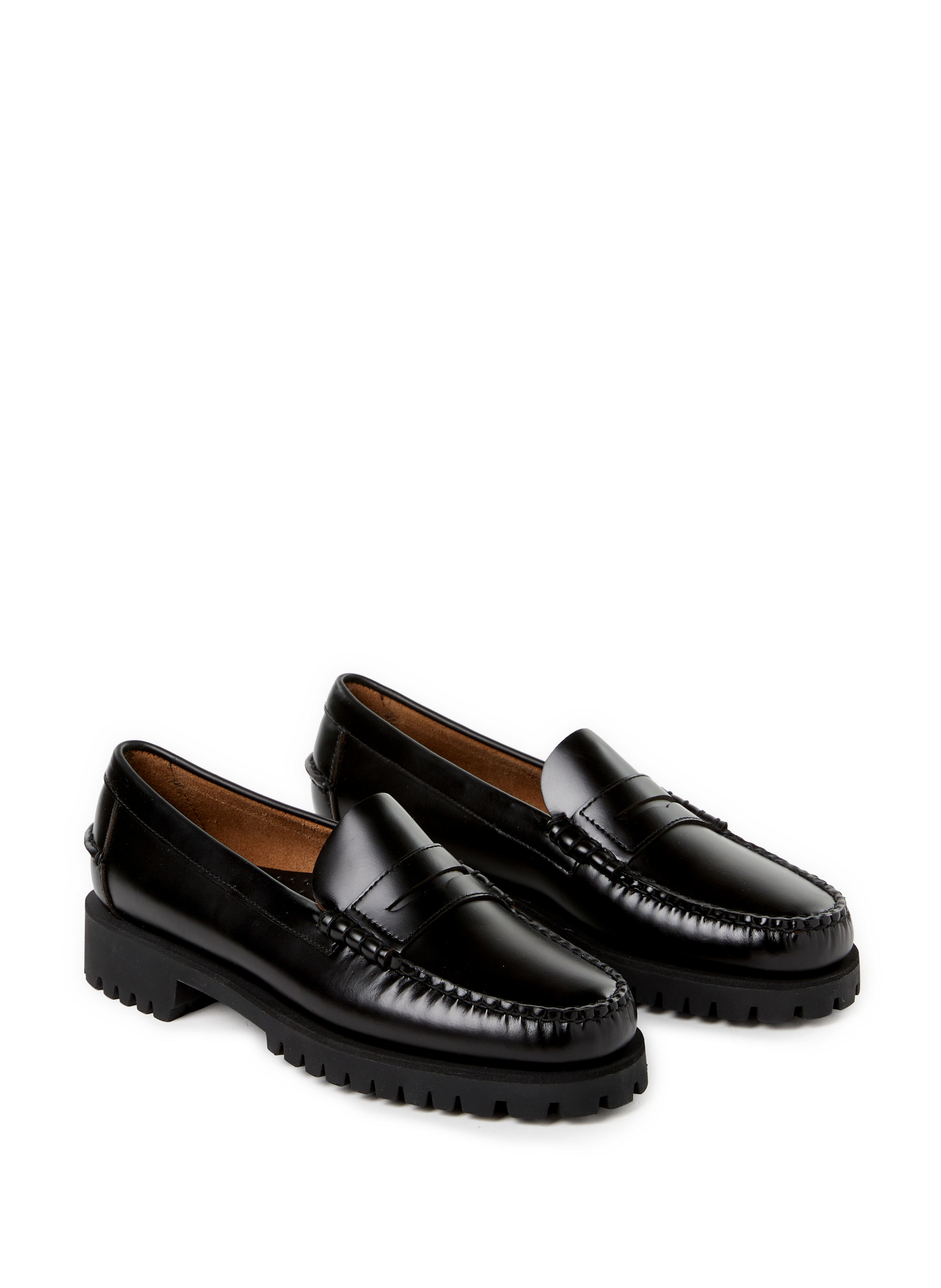 Mocassins en cuir SEBAGO Noir
