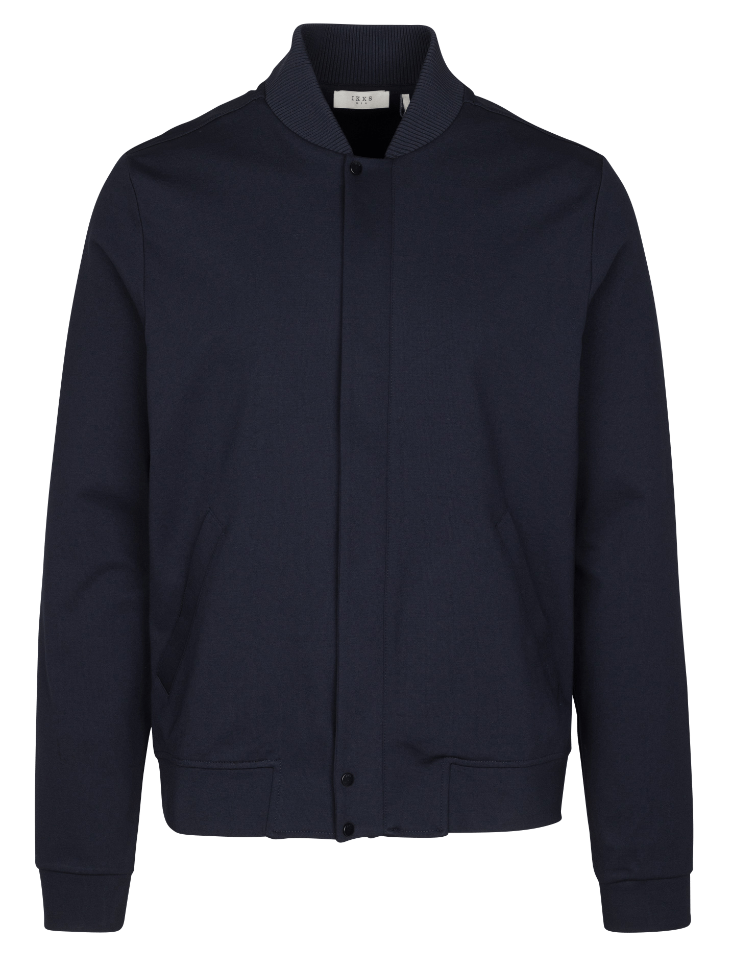 Blouson droit zippé uni IKKS Bleu
