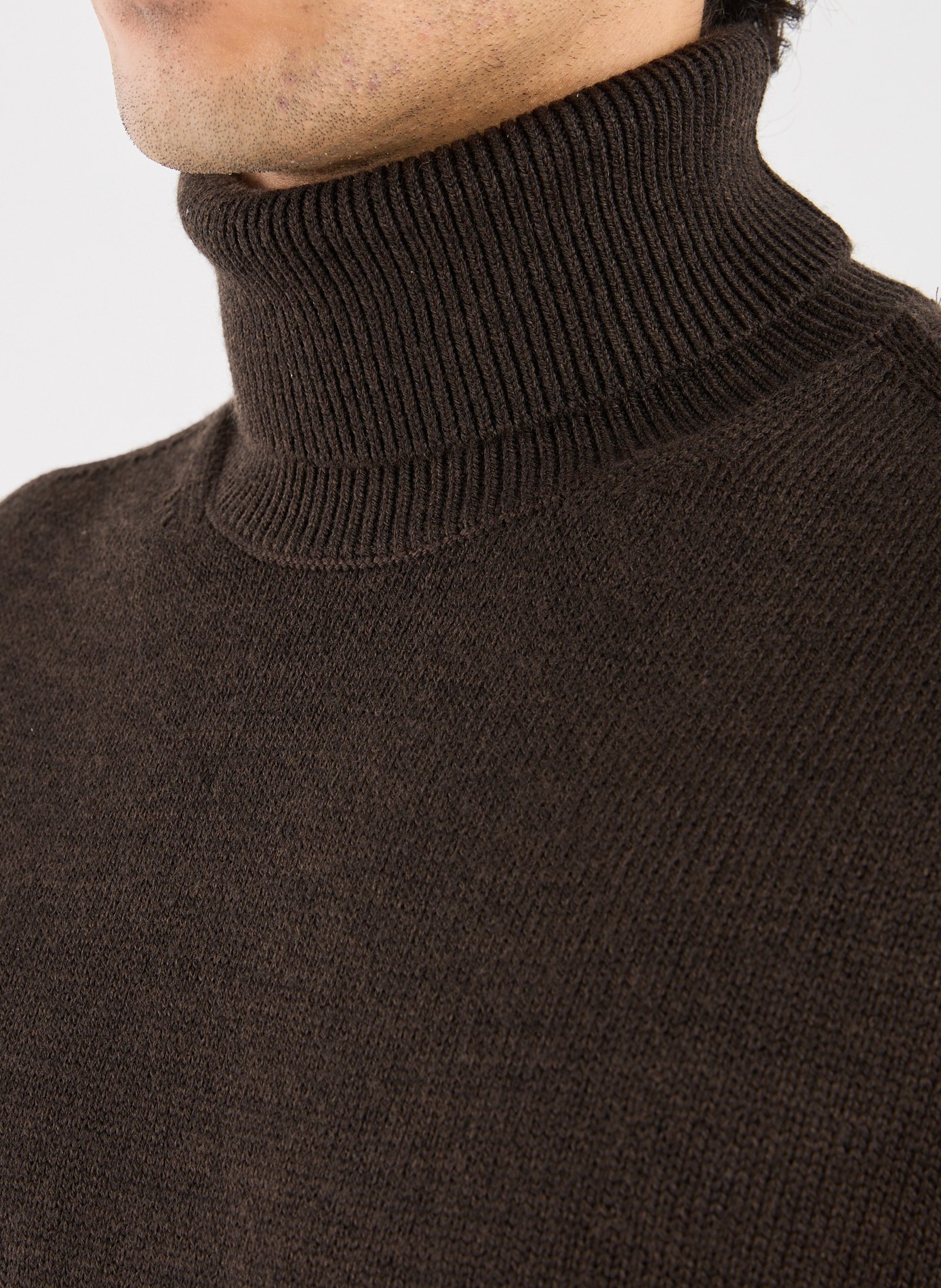 Turtleneck jumper ARMANI EXCHANGE Brown