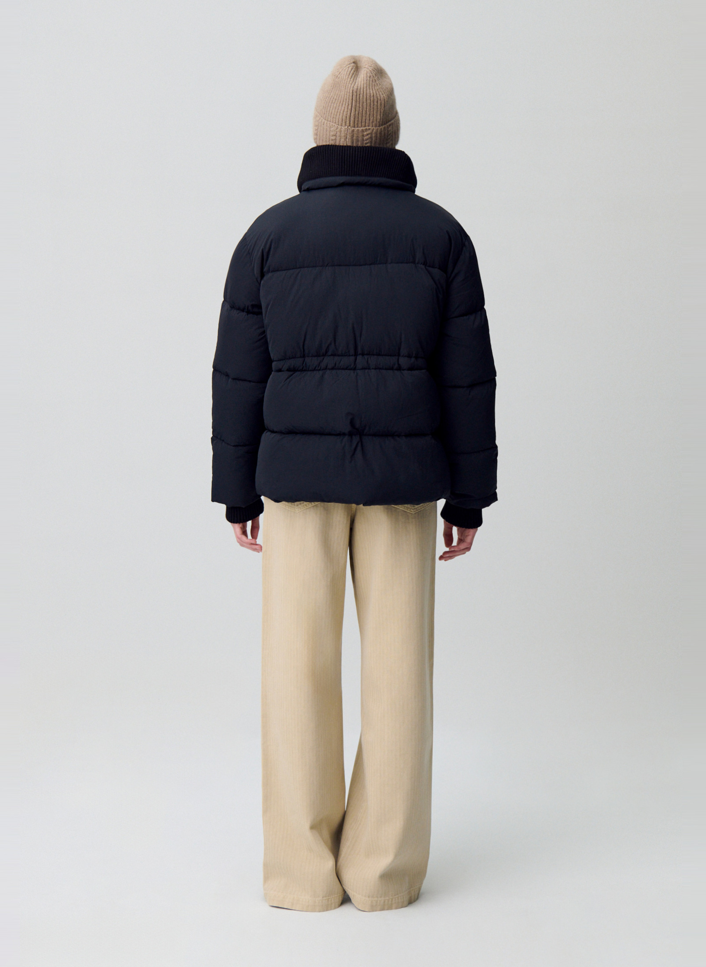 Doudoune oversize col montant germaine CLAUDIE PIERLOT Noir