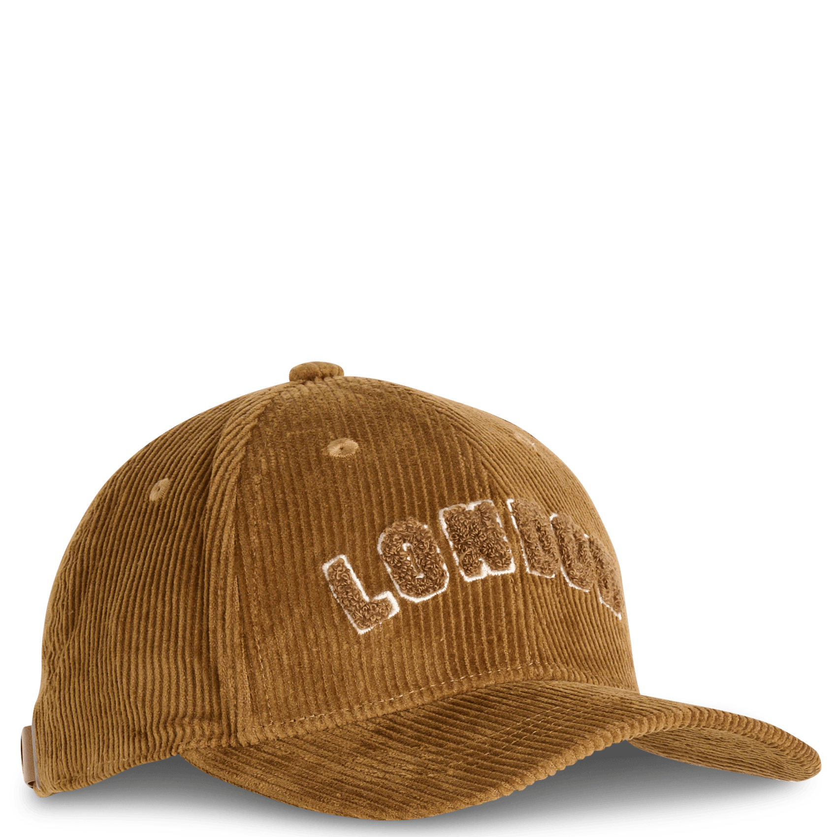 Casquette velours côtelé à broderie IKKS Beige