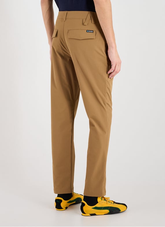 Pantalon droit uni | Marron by COLUMBIA Pantalon droit uni Marron