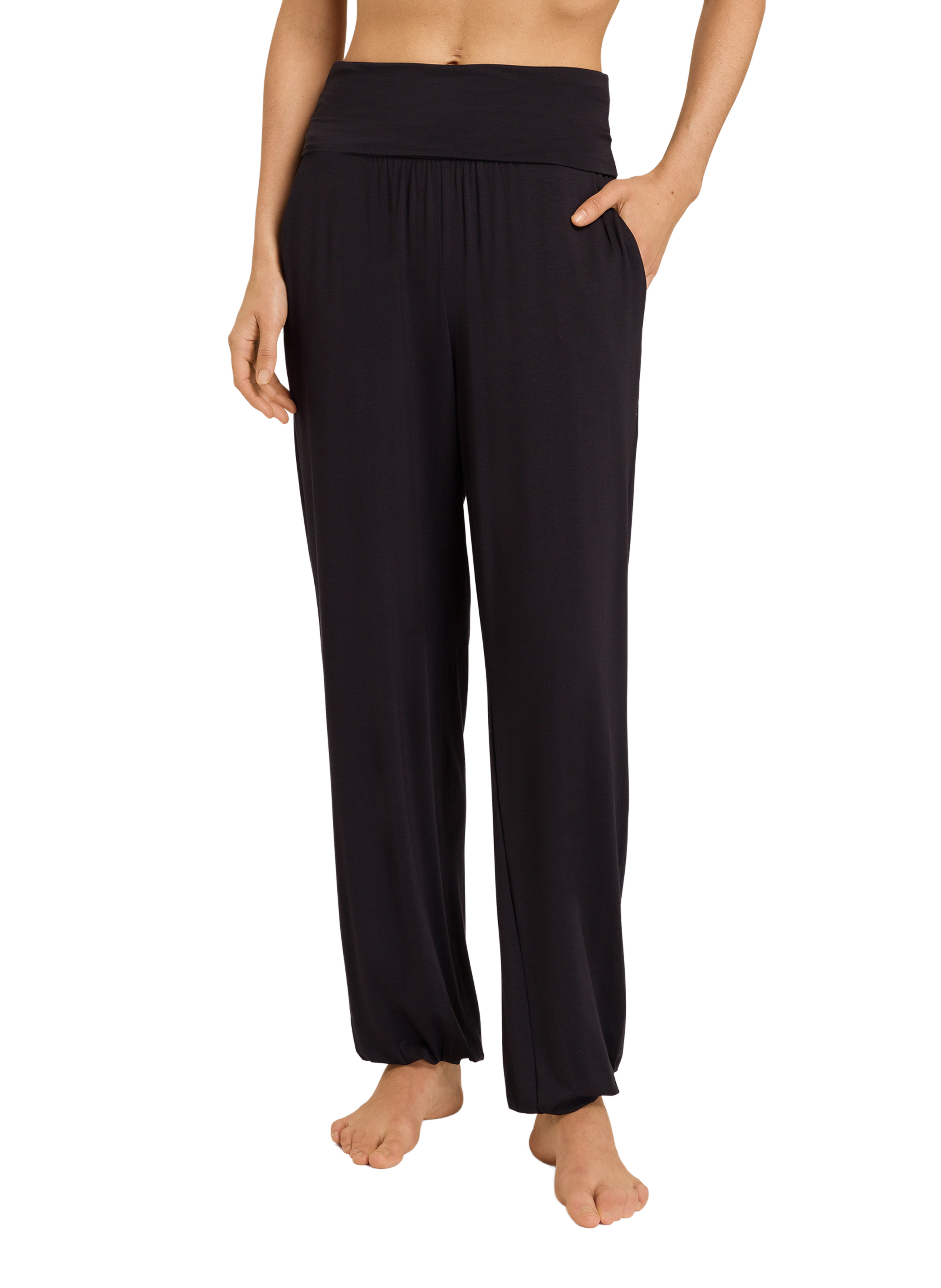 HANRO Sarouel en modal Noir