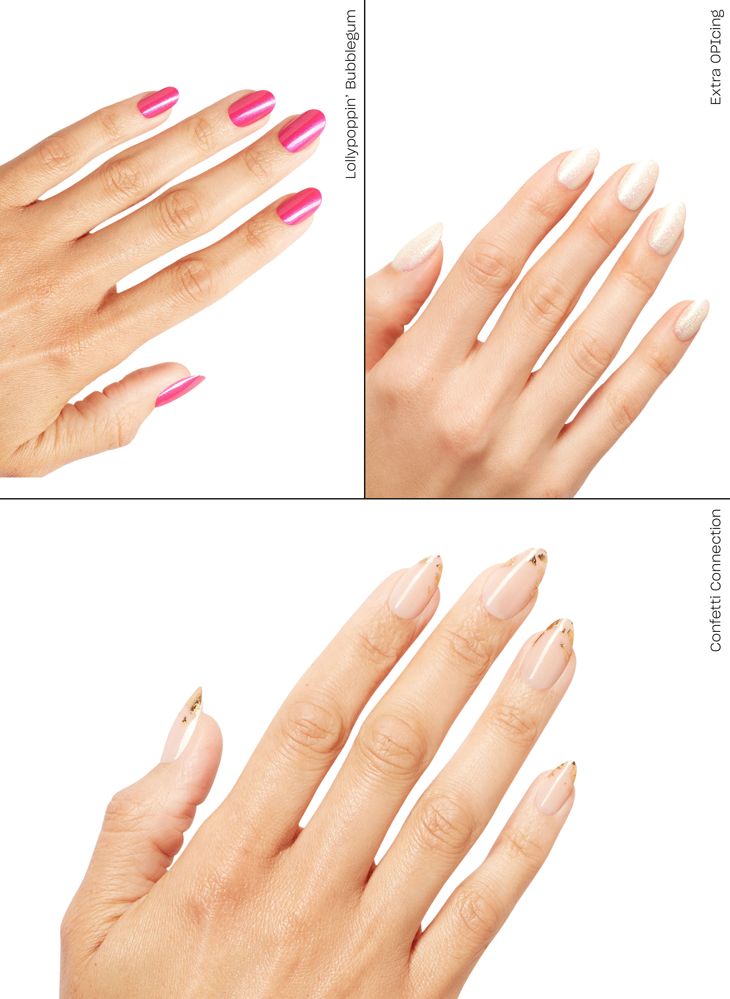 Lollypoppin' Bubblegum - xPRESS/ON OPI Rose moyen