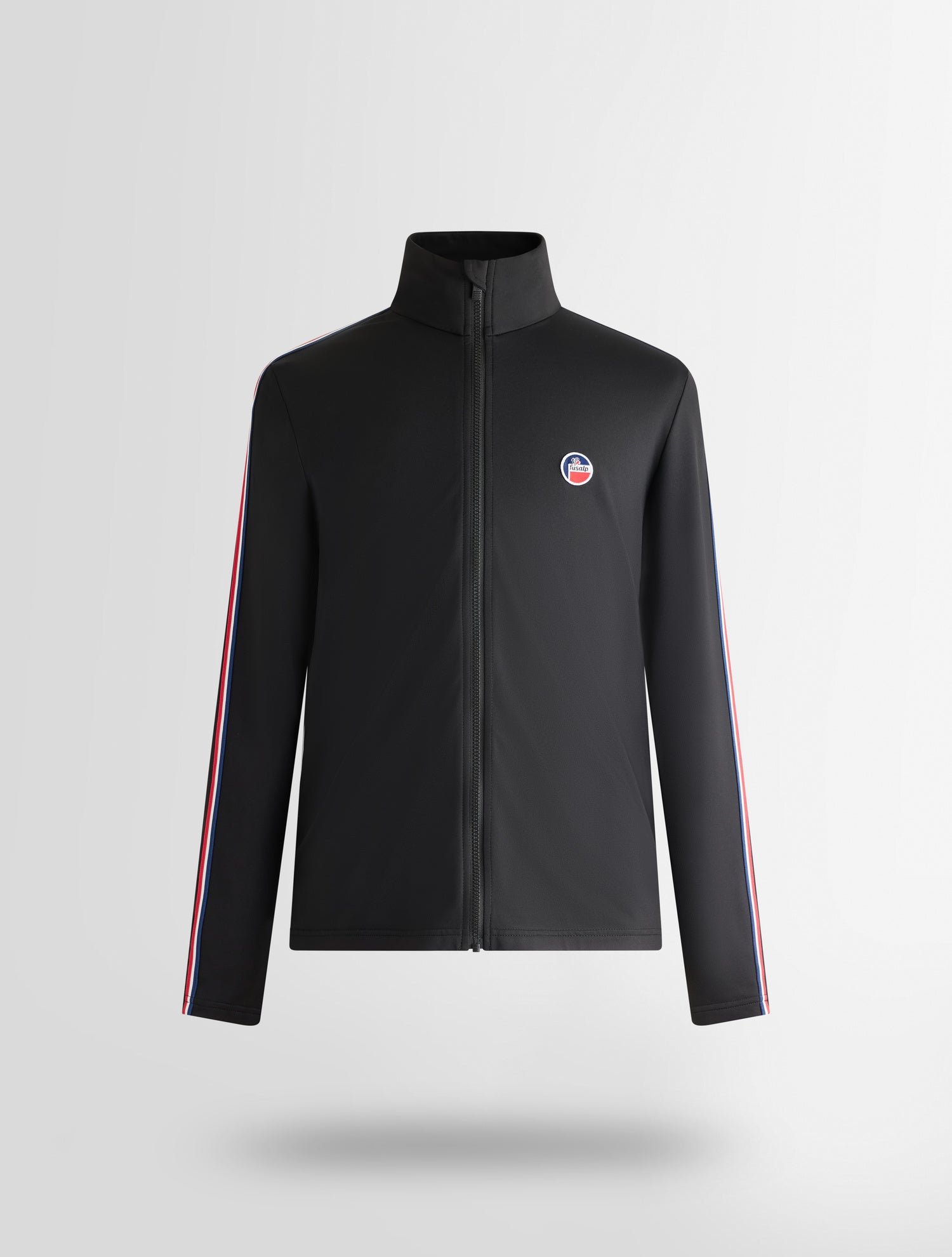 Veste technique mariozip col montant coupe regular FUSALP Noir