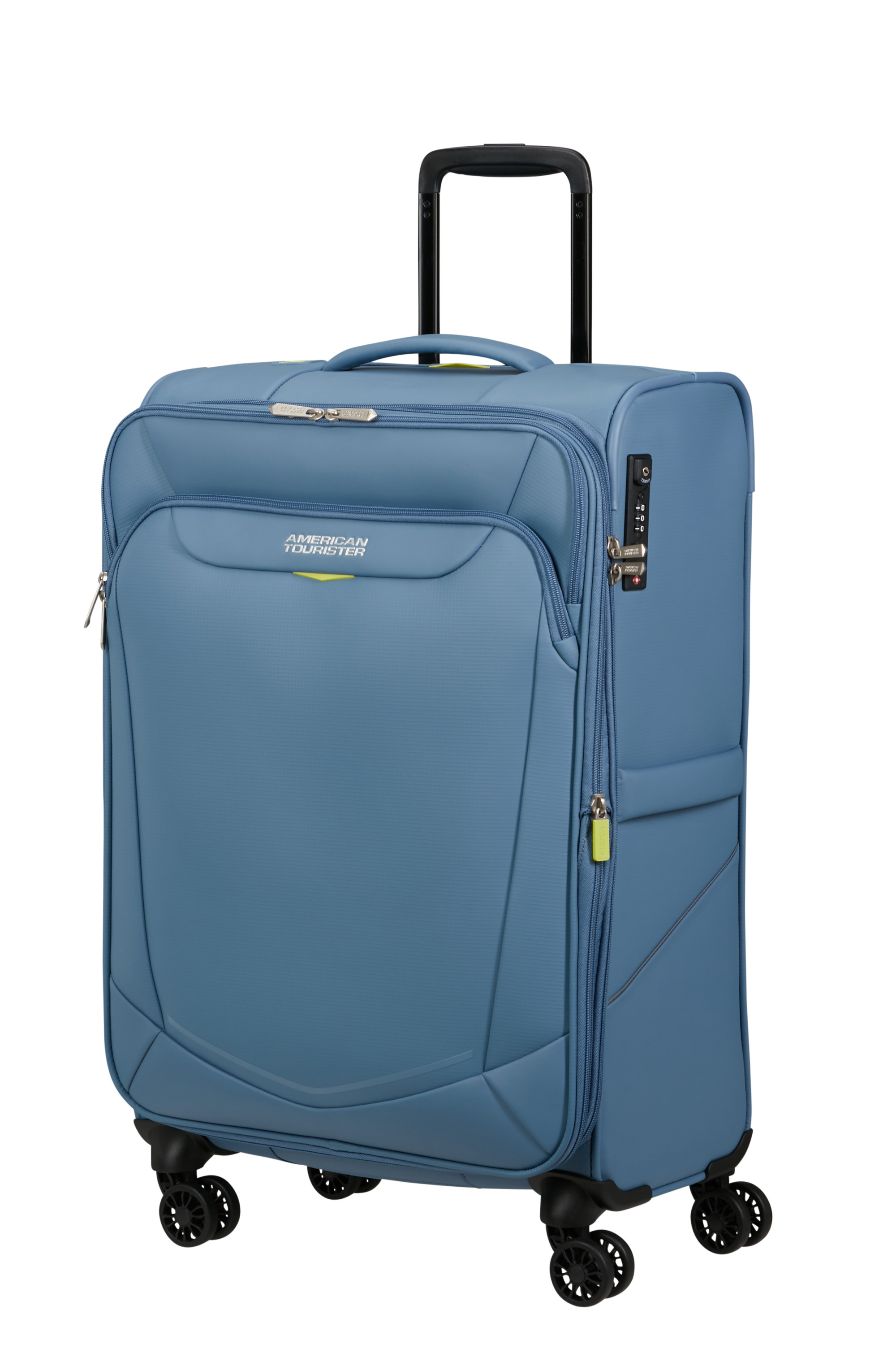 Summerride valise 4 roues taille m AMERICAN TOURISTER Bleu