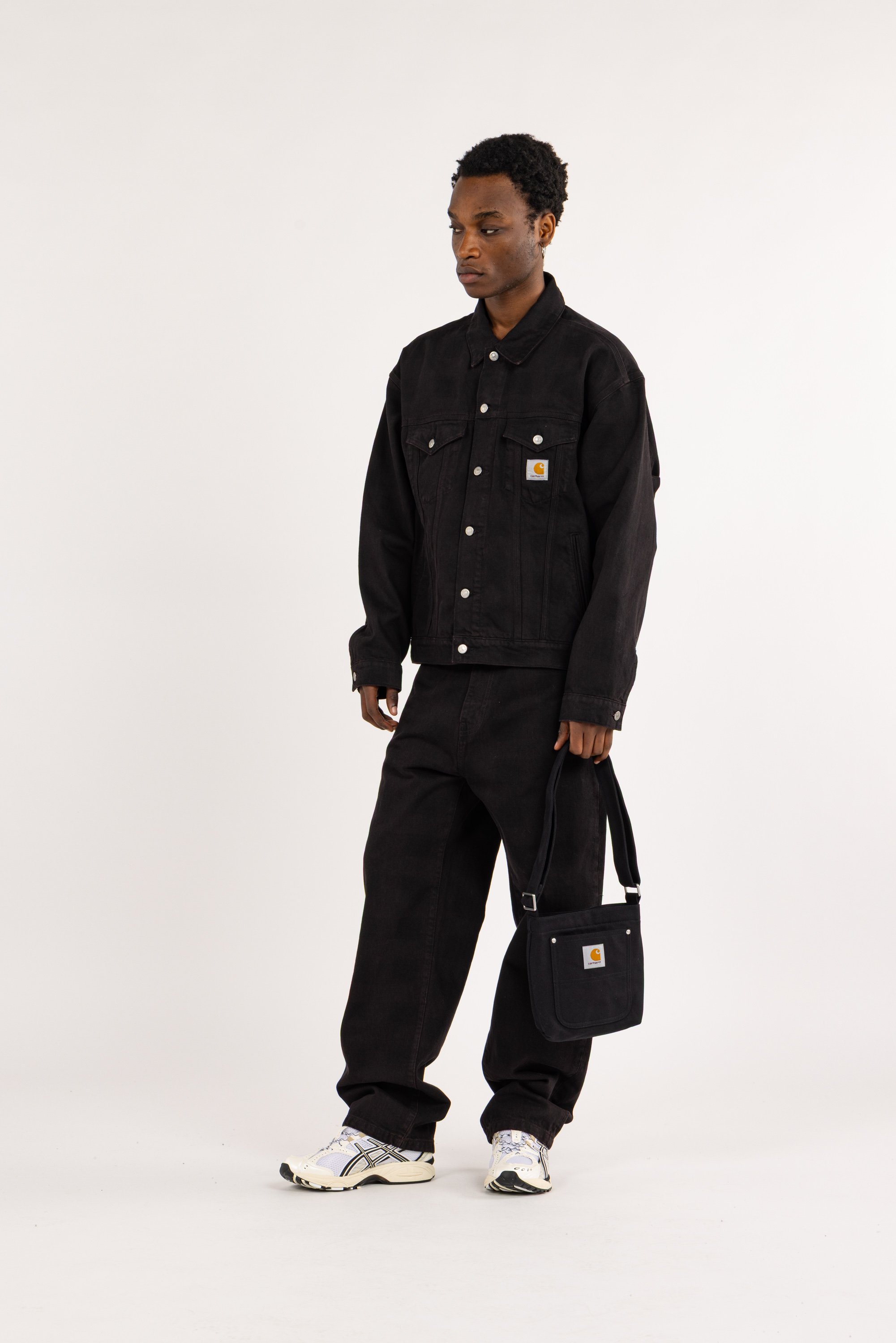 Sac bandoulière canvas bag, small CARHARTT WIP Noir