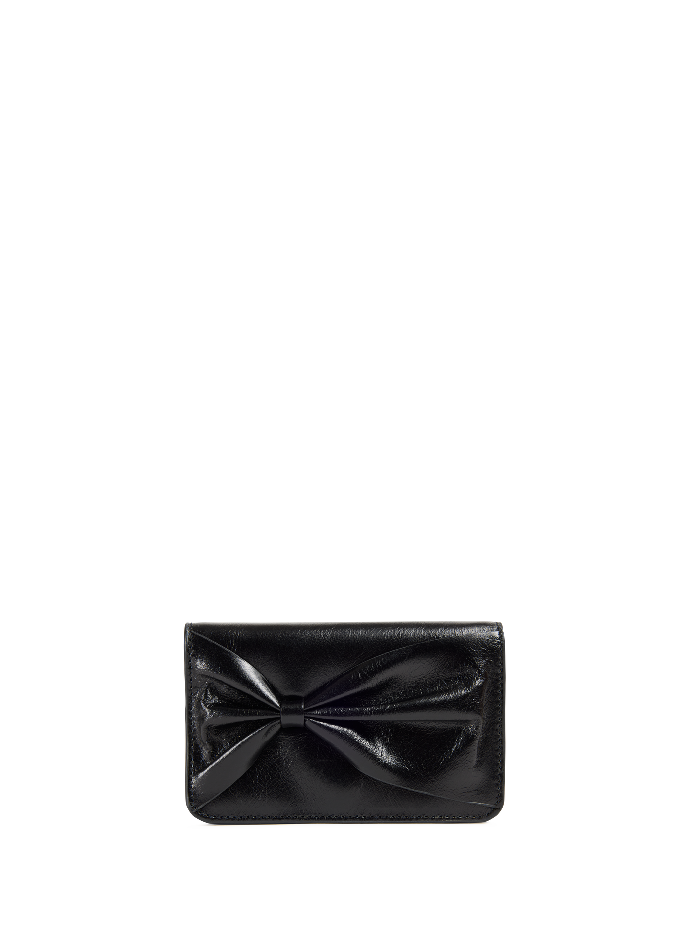 Portefeuille en cuir NAT & NIN Noir