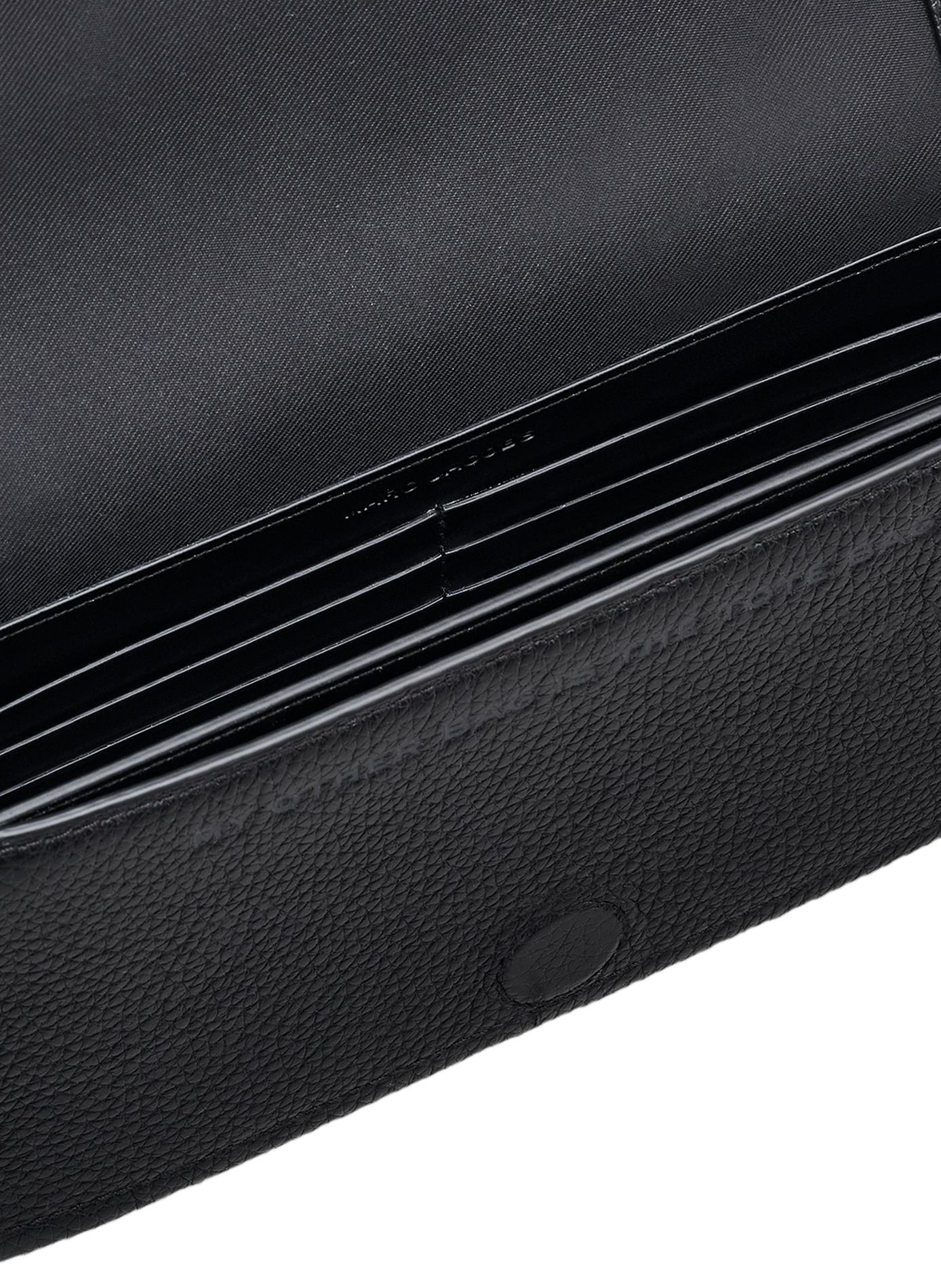 The Leather Mini Shoulder Bag in leather | Black MARC JACOBS Women