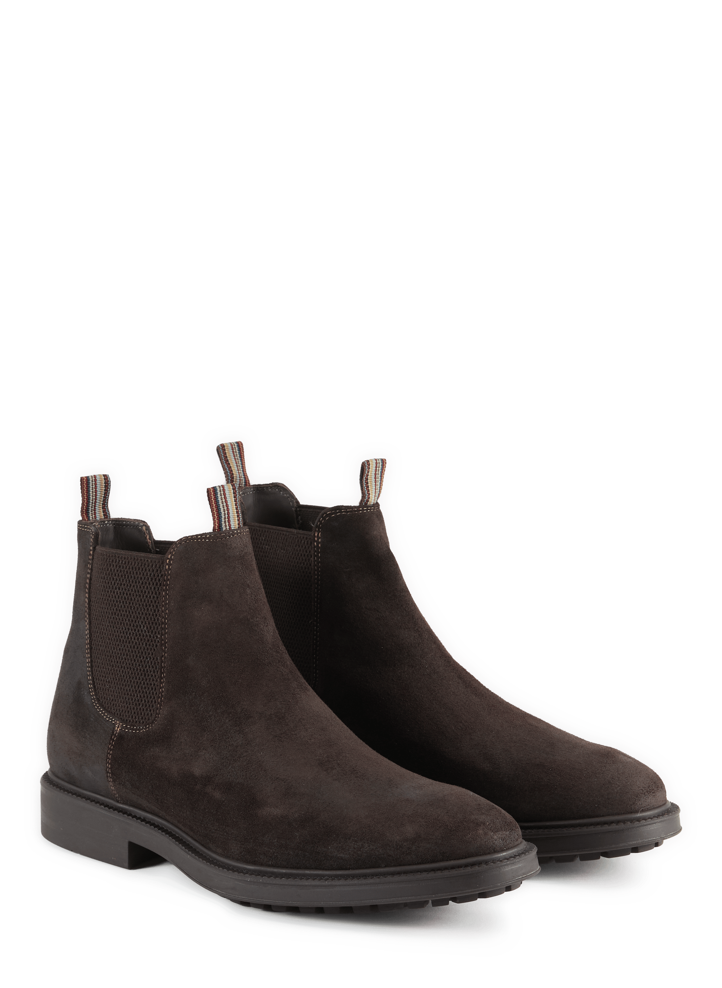 Suede ankle boots PAUL SMITH Brown