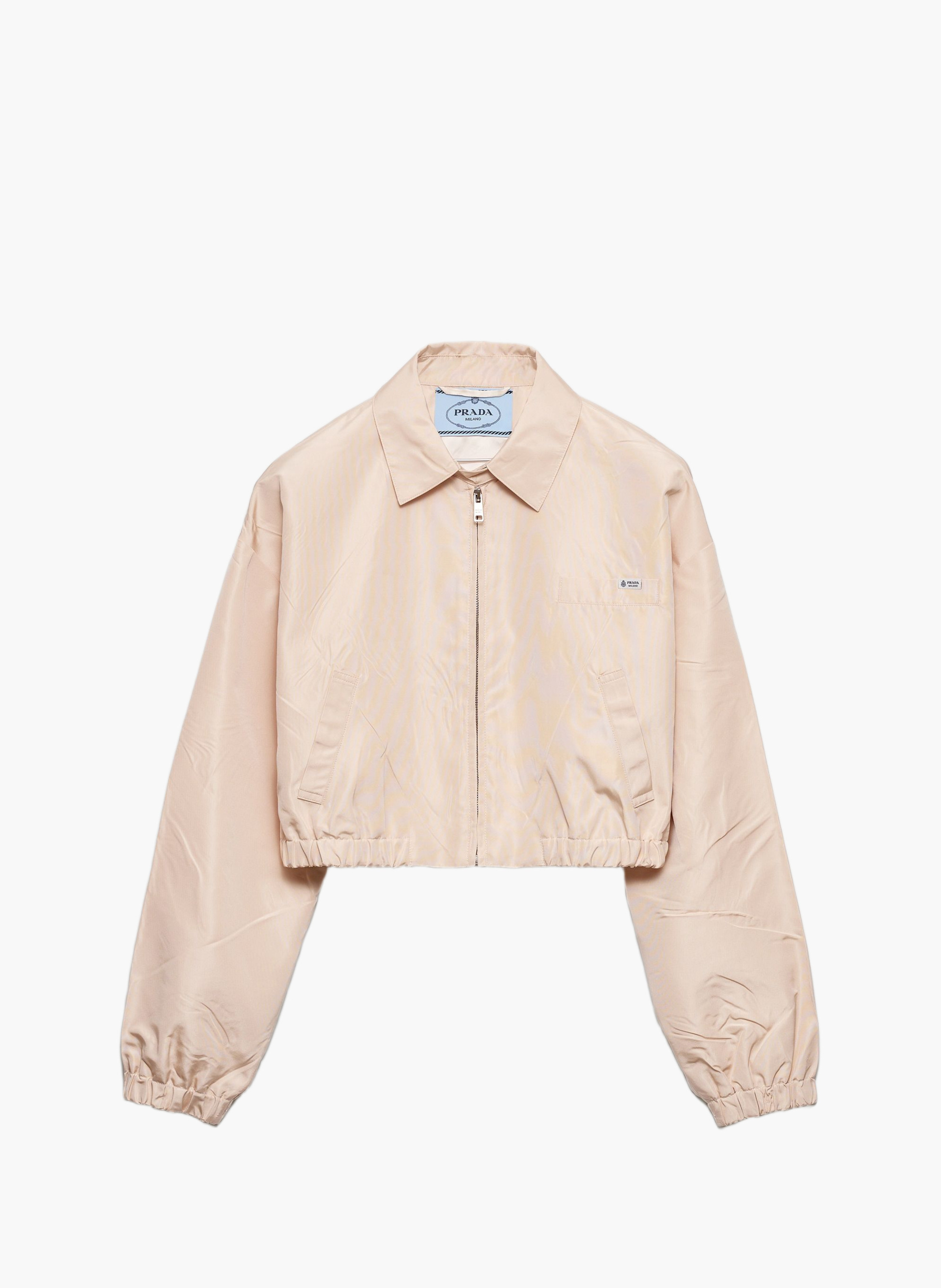 Blouson en faille cady PRADA Beige