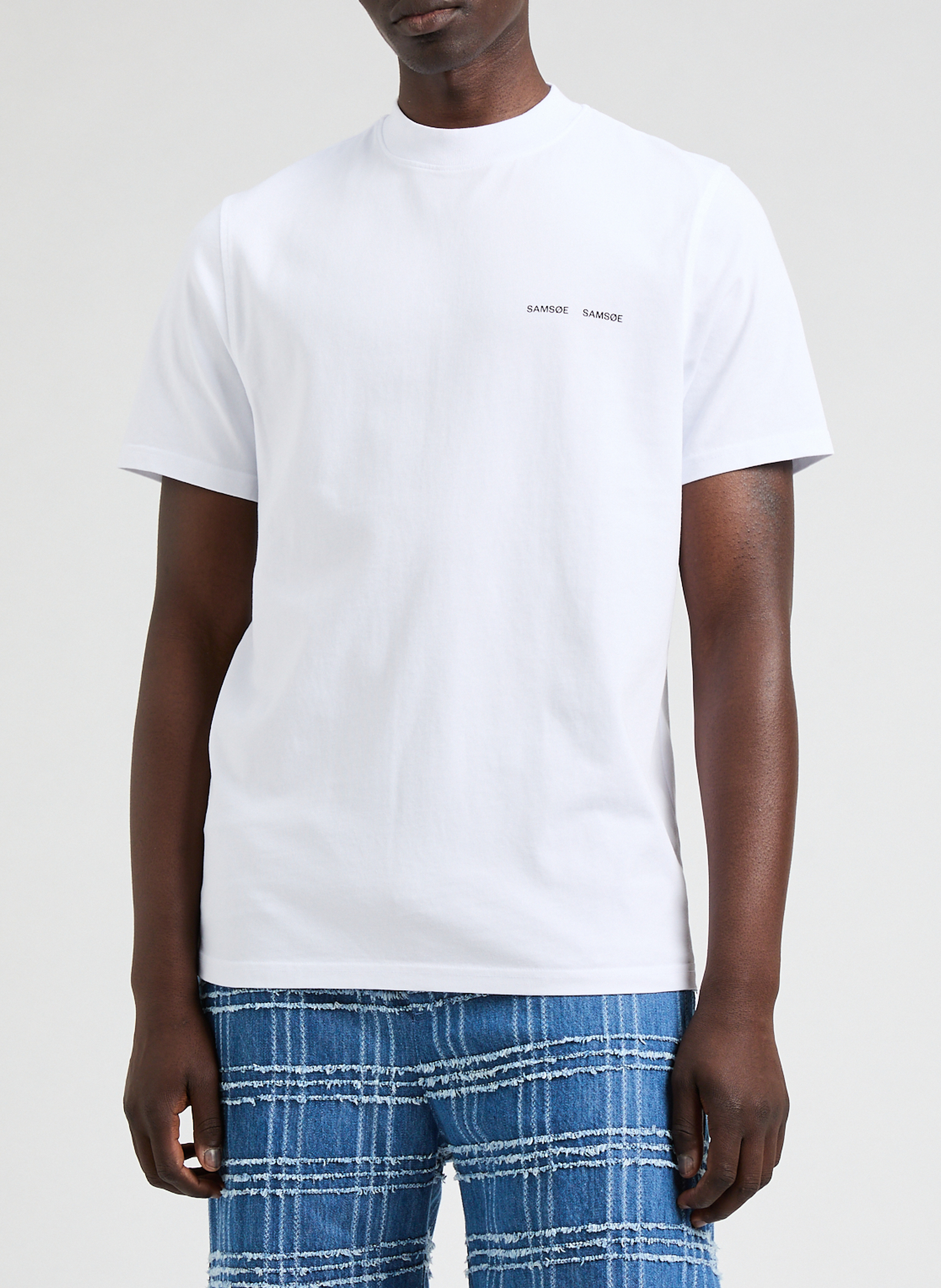 T-Shirt aus Bio-Baumwolle SAMSOE SAMSOE Weiss