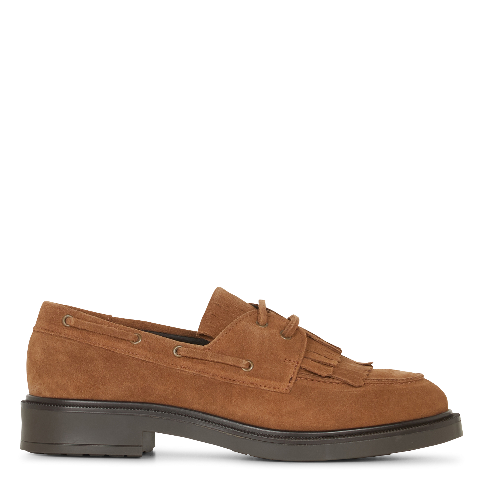 Suède leren moccasins LA FEE MARABOUTEE Bruin