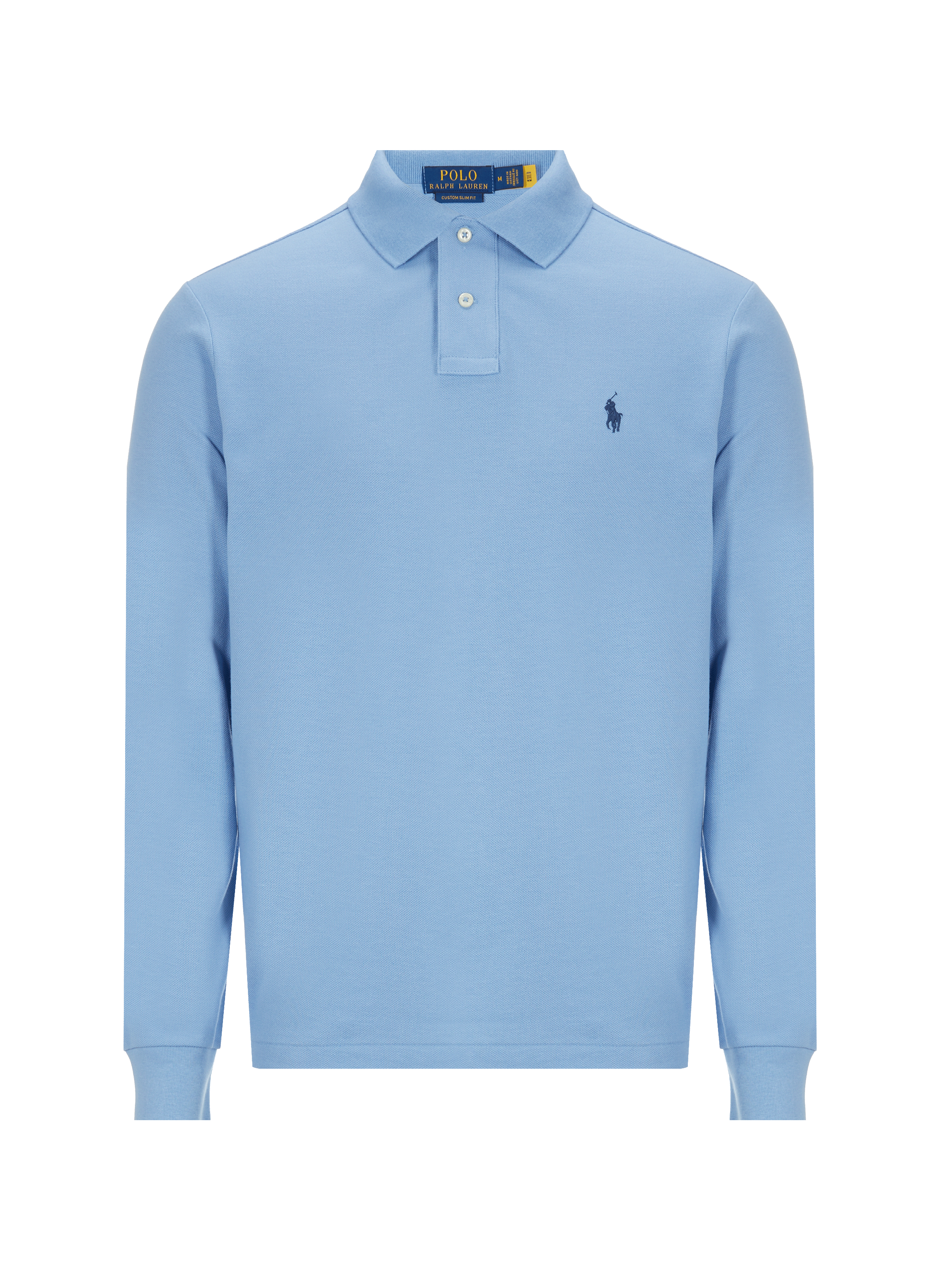 Cotton piqué polo shirt POLO RALPH LAUREN Blue
