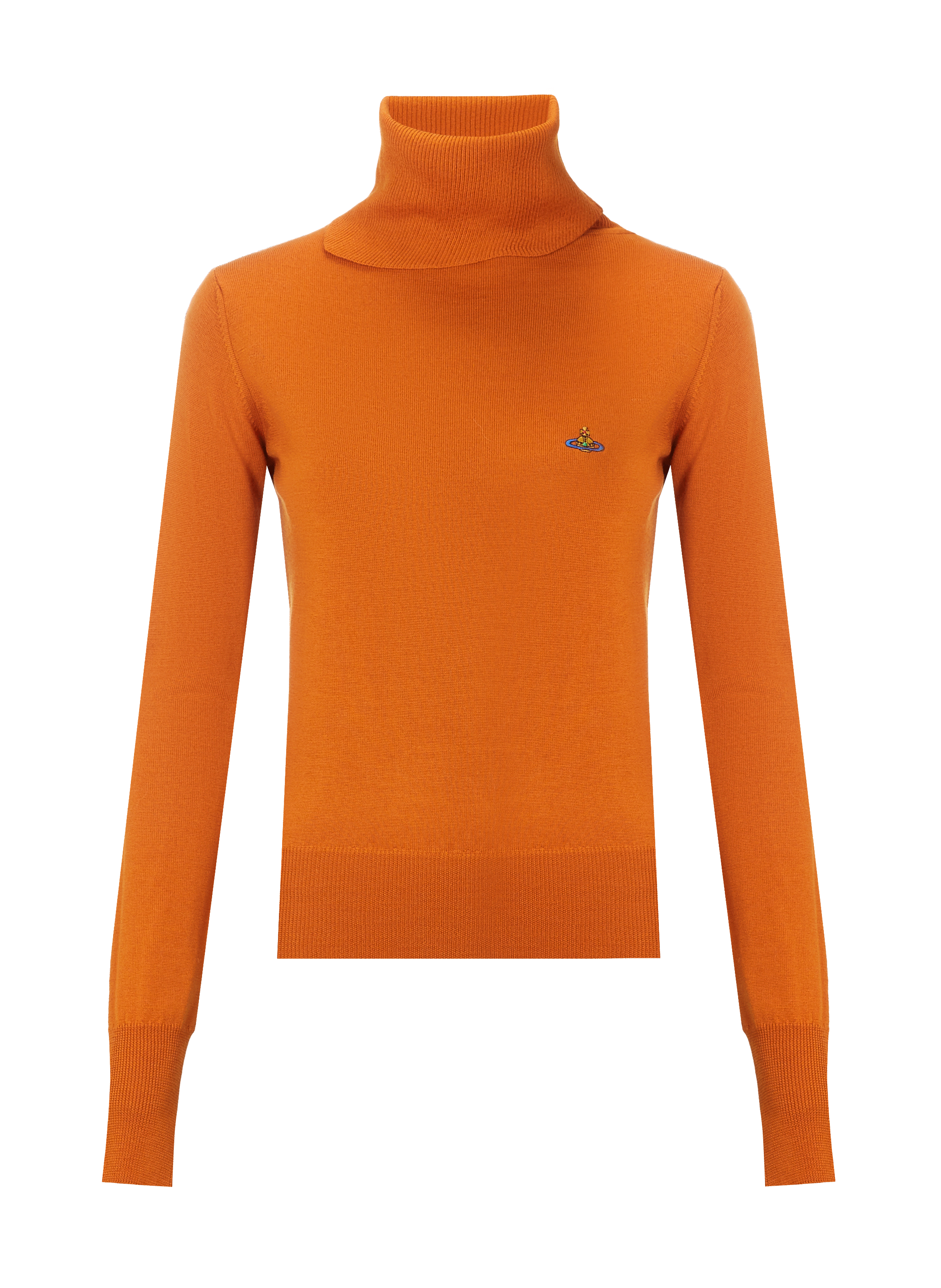 Pull col roulé en laine