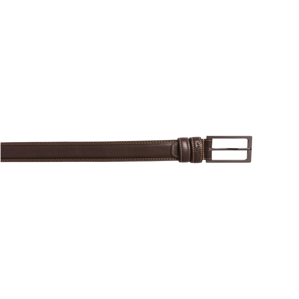 Le Tanneur Leather Belt In Brown