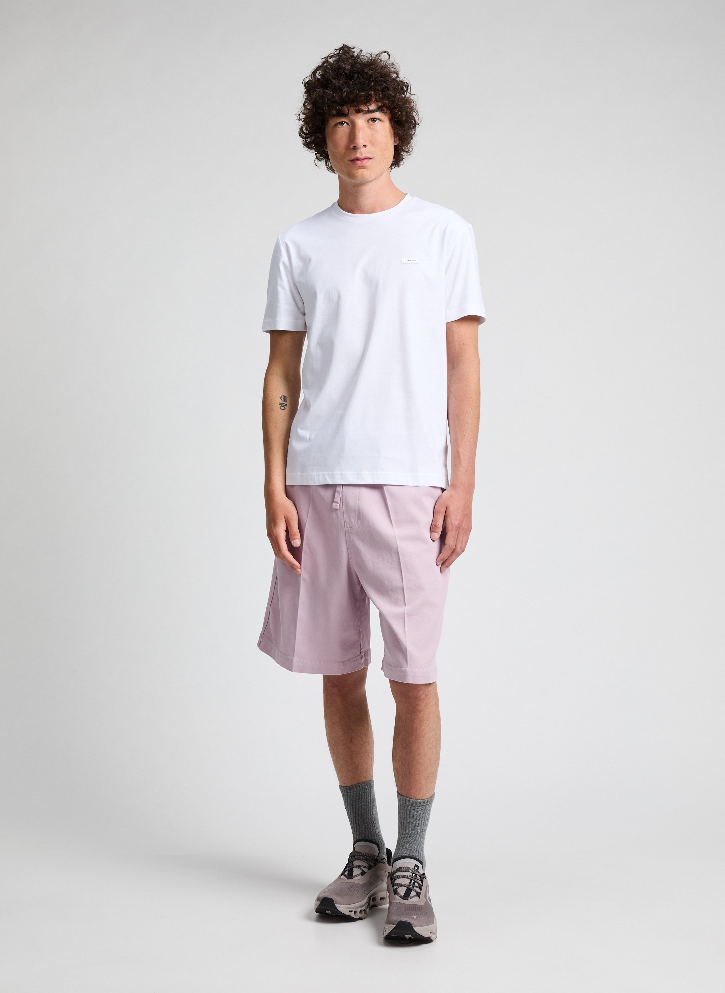 Cotton T-shirt CALVIN KLEIN Black