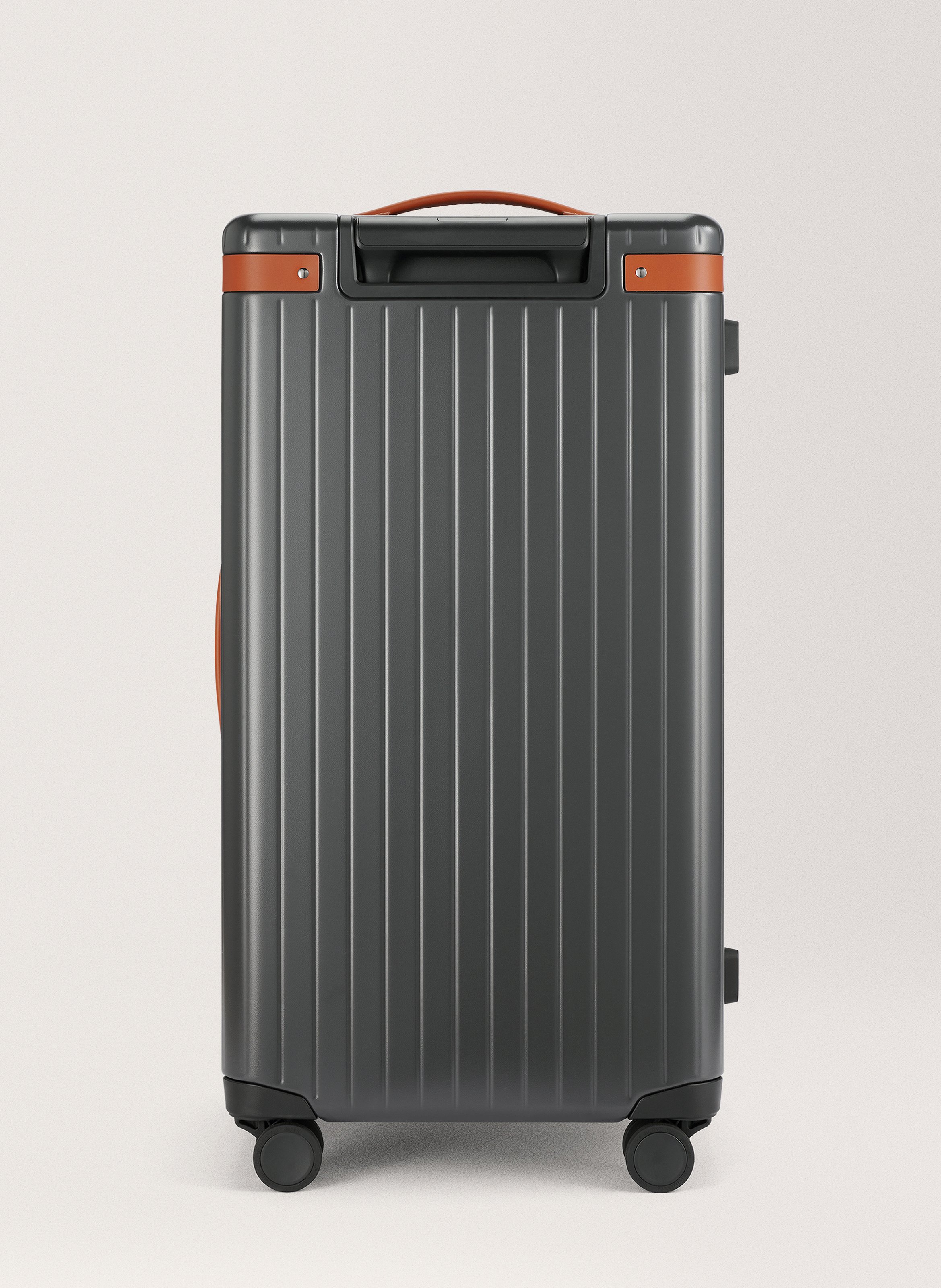 Valise 'trunk' en polycarbonate CARL FRIEDRIK Gris