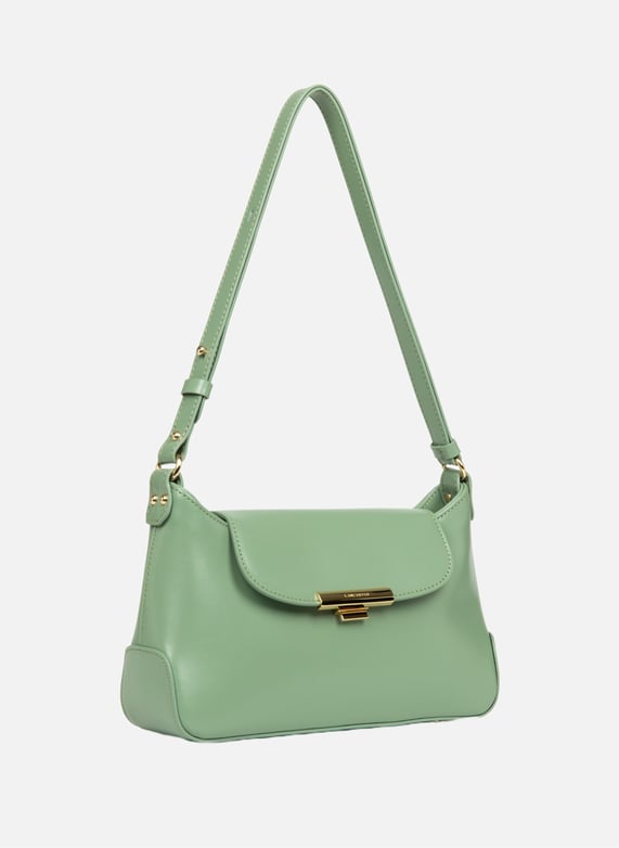 M shoulder bag - Suave Evenly | Green by LANCASTER M shoulder bag - Suave Evenly Green