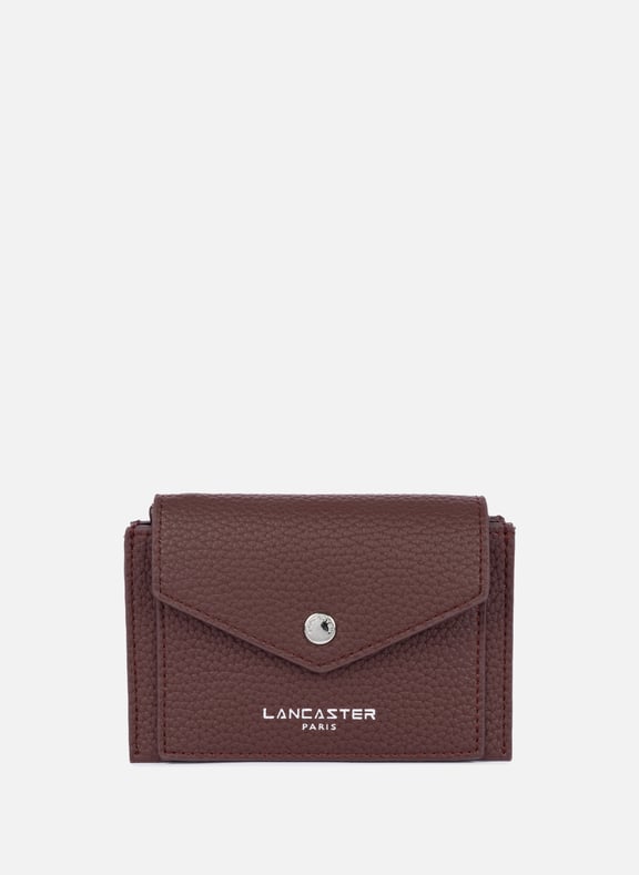 Porte-cartes - maya double kba Rouge by LANCASTER LANCASTER Porte-cartes - maya double kba Rouge
