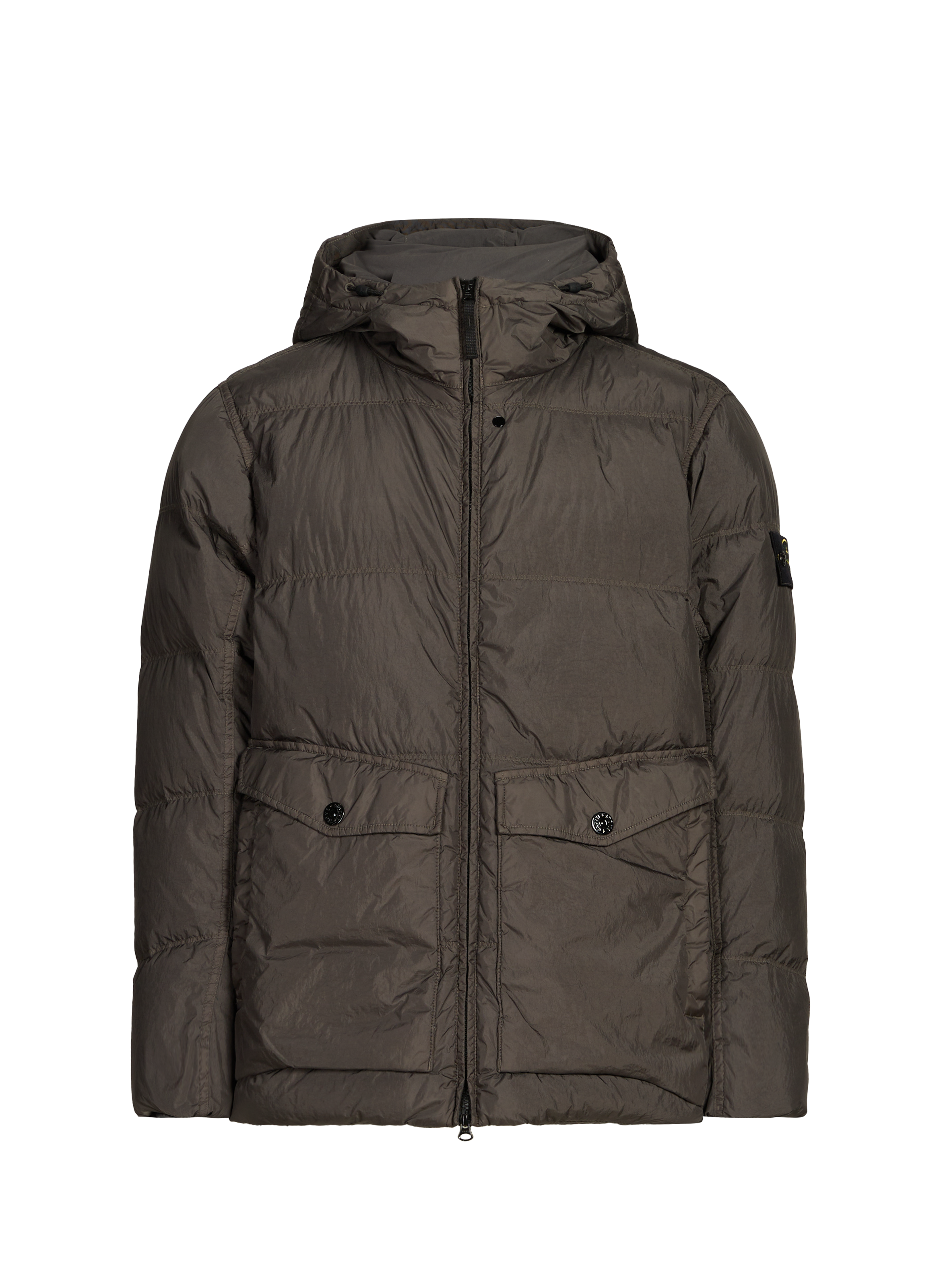 Down jacket  STONE ISLAND Grey