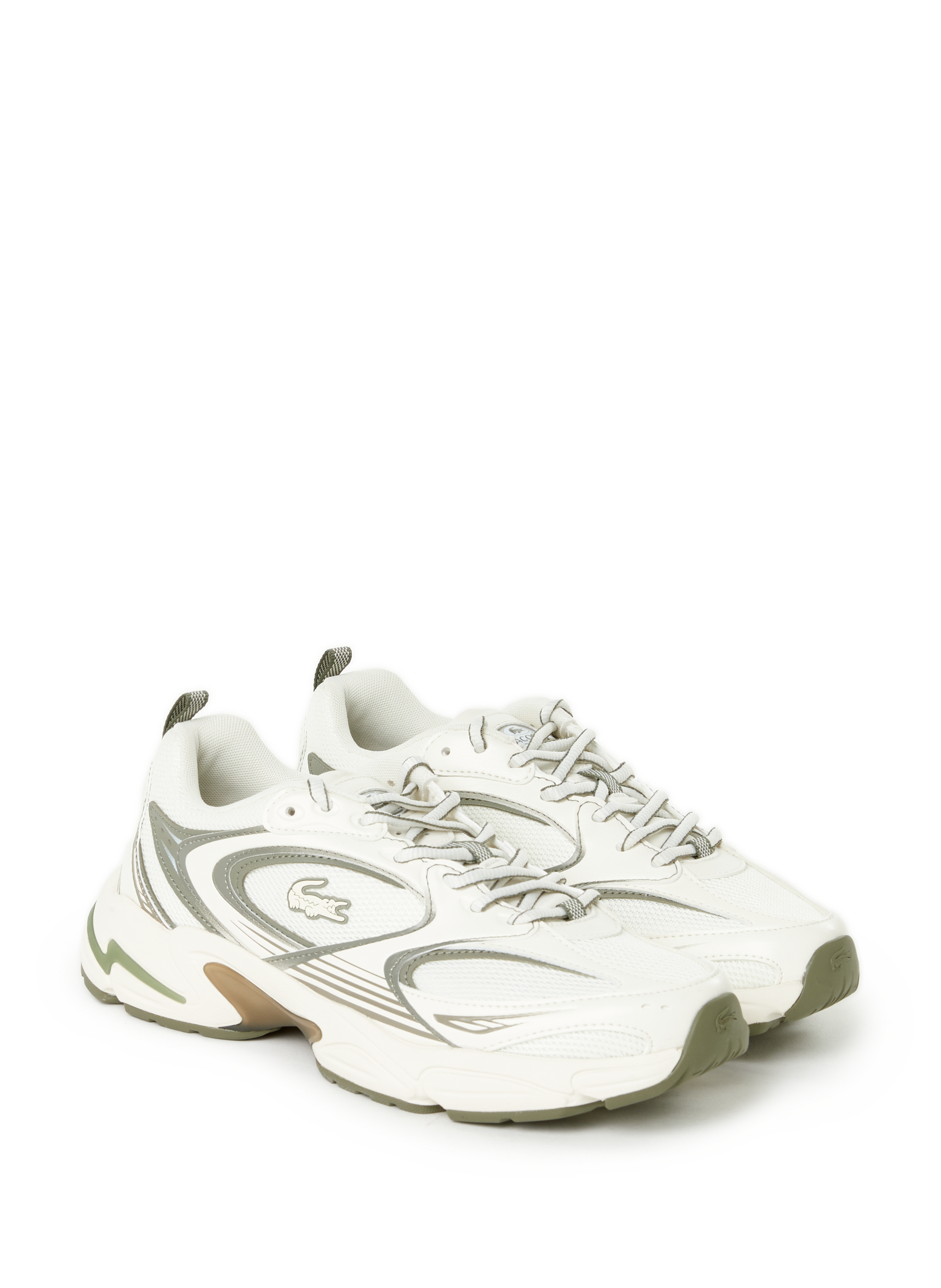 Wedge sneakers LACOSTE Beige